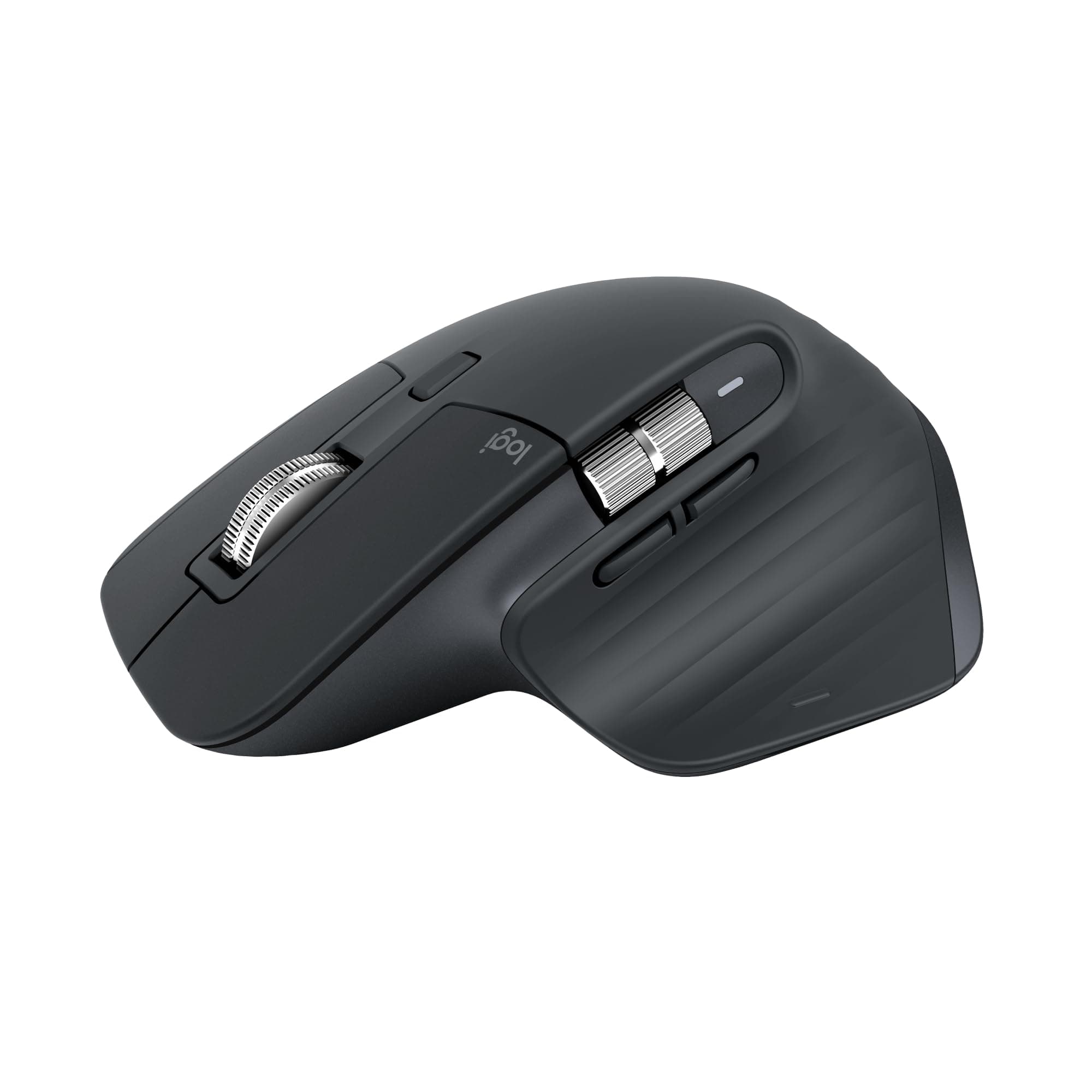 Logitech MX Master 3S Bluetooth Edition Performans Kablosuz Mouse, 8.000 DPI, Sessiz, Ergonomik, Ultra Hızlı Kaydırma, Çoklu Cihaz Özelliği, Bluetooth, Logi Bolt USB Alıcı, Siyah