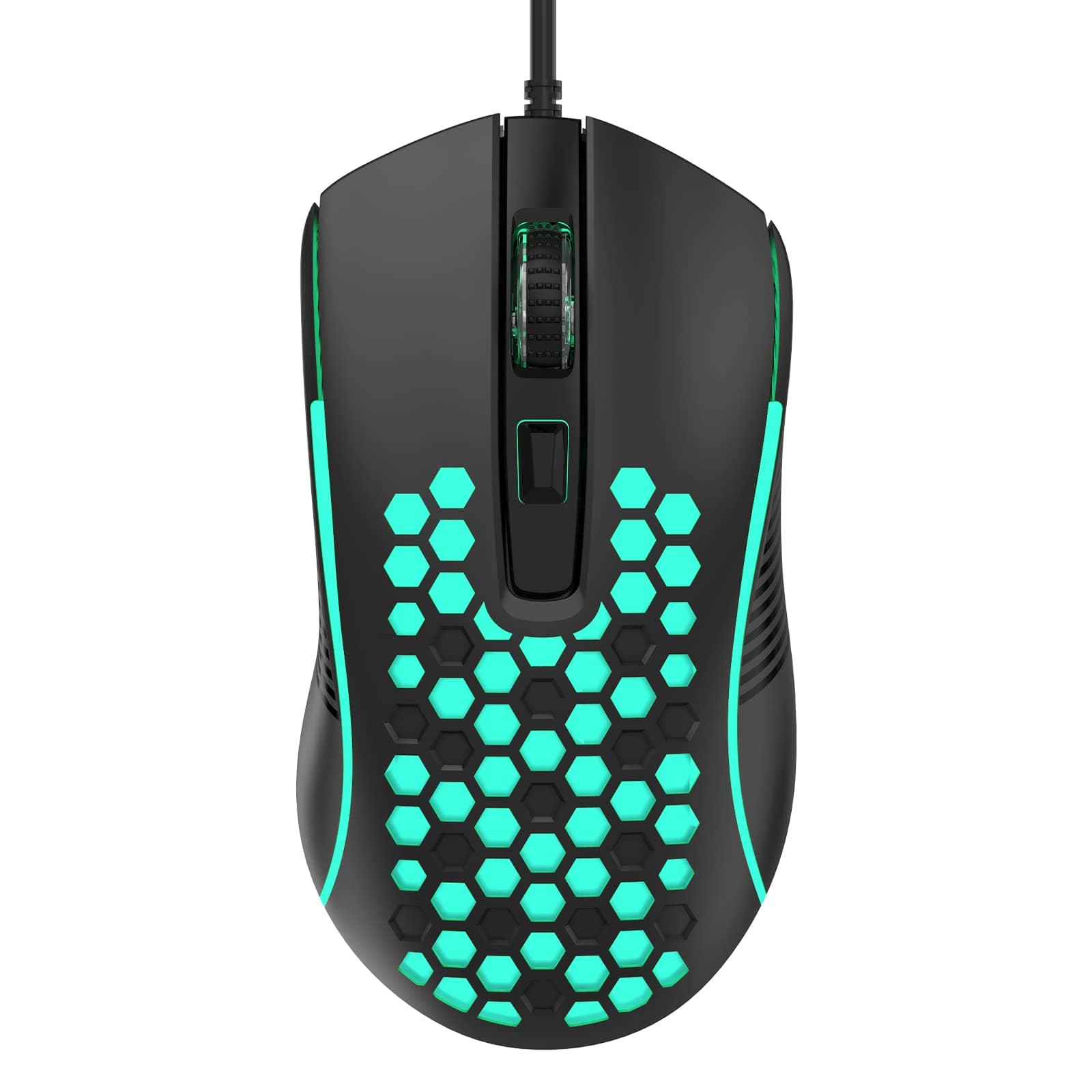 Aula S11 3600DPI RGB Optik Oyuncu Mouse, Siyah