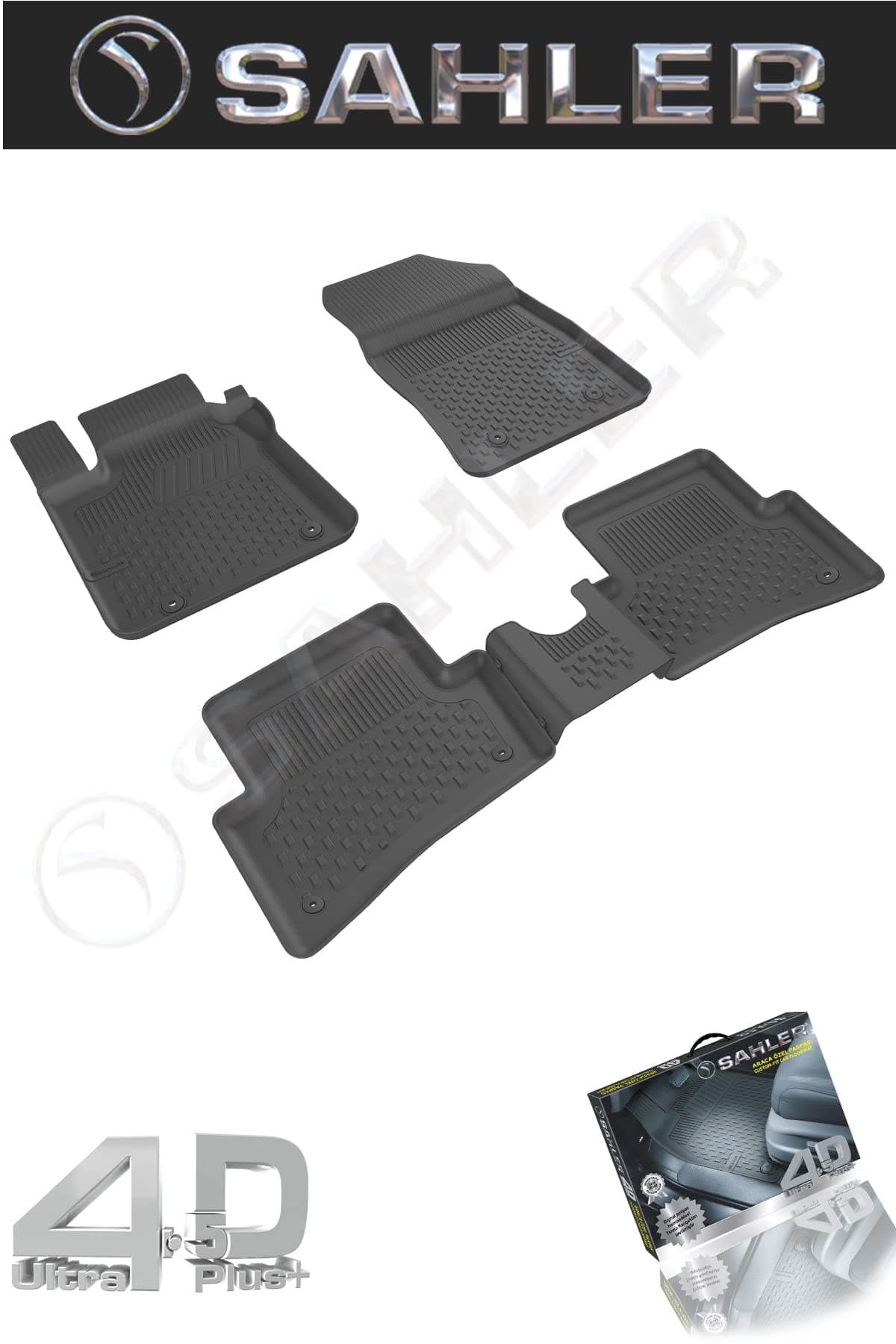 Sahler Renault Clio 4 HB/SW (2012-2019) ile Uyumlu 4.5D Oto Paspas