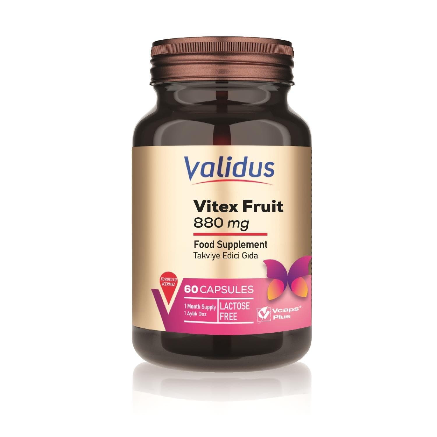 Validus Vitex 880 mg 60 Capsules