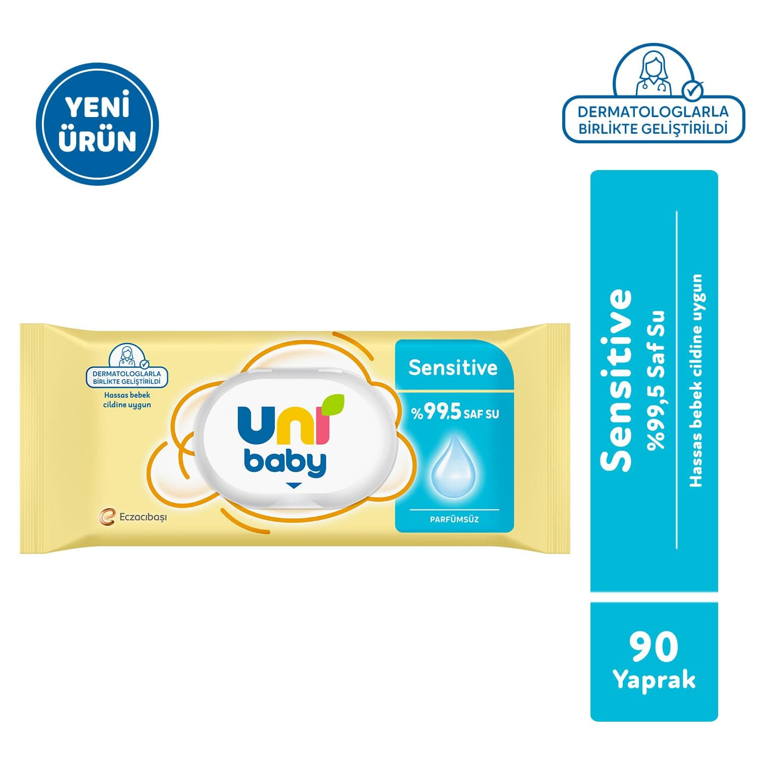 Uni Baby Sensitive Islak Mendil 1x90