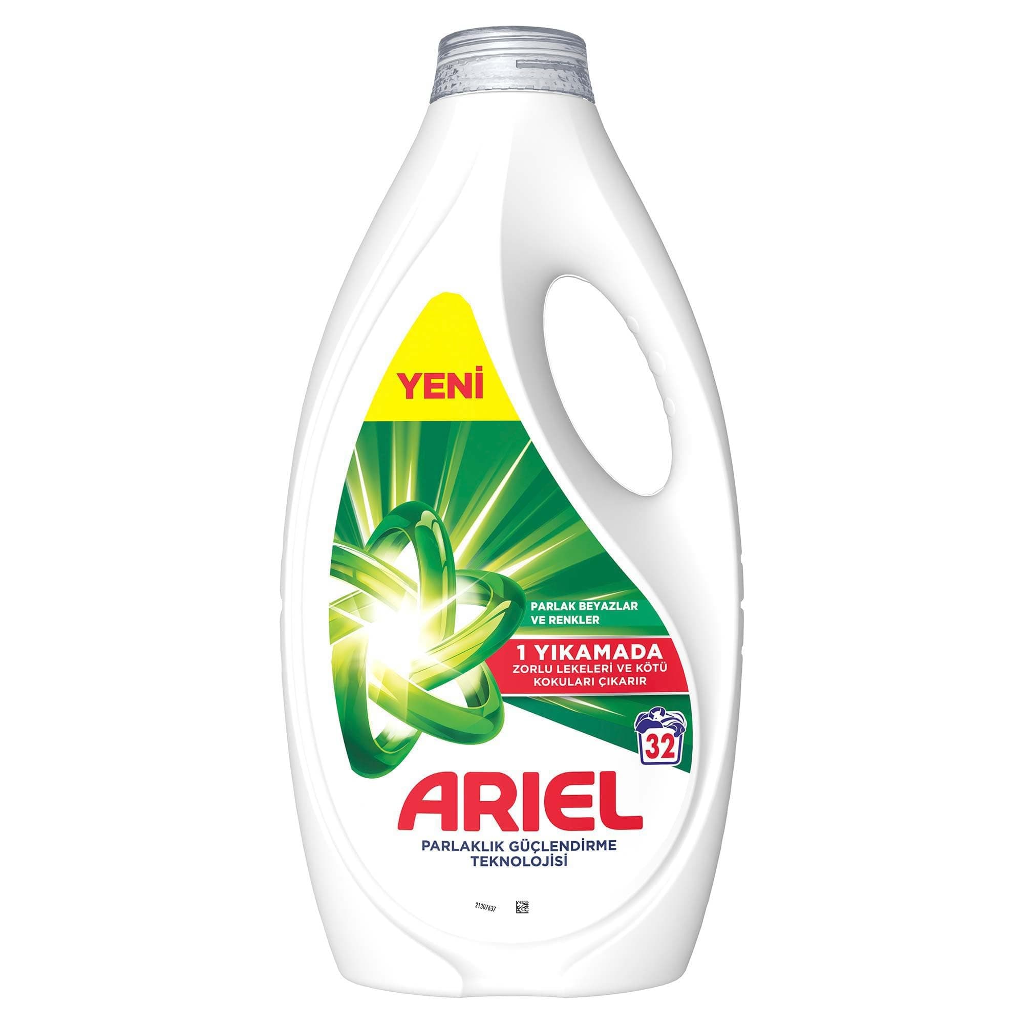 Ariel Sıvı Çamaşır Deterjanı Beyazlar ve Renkliler 32 Yıkama