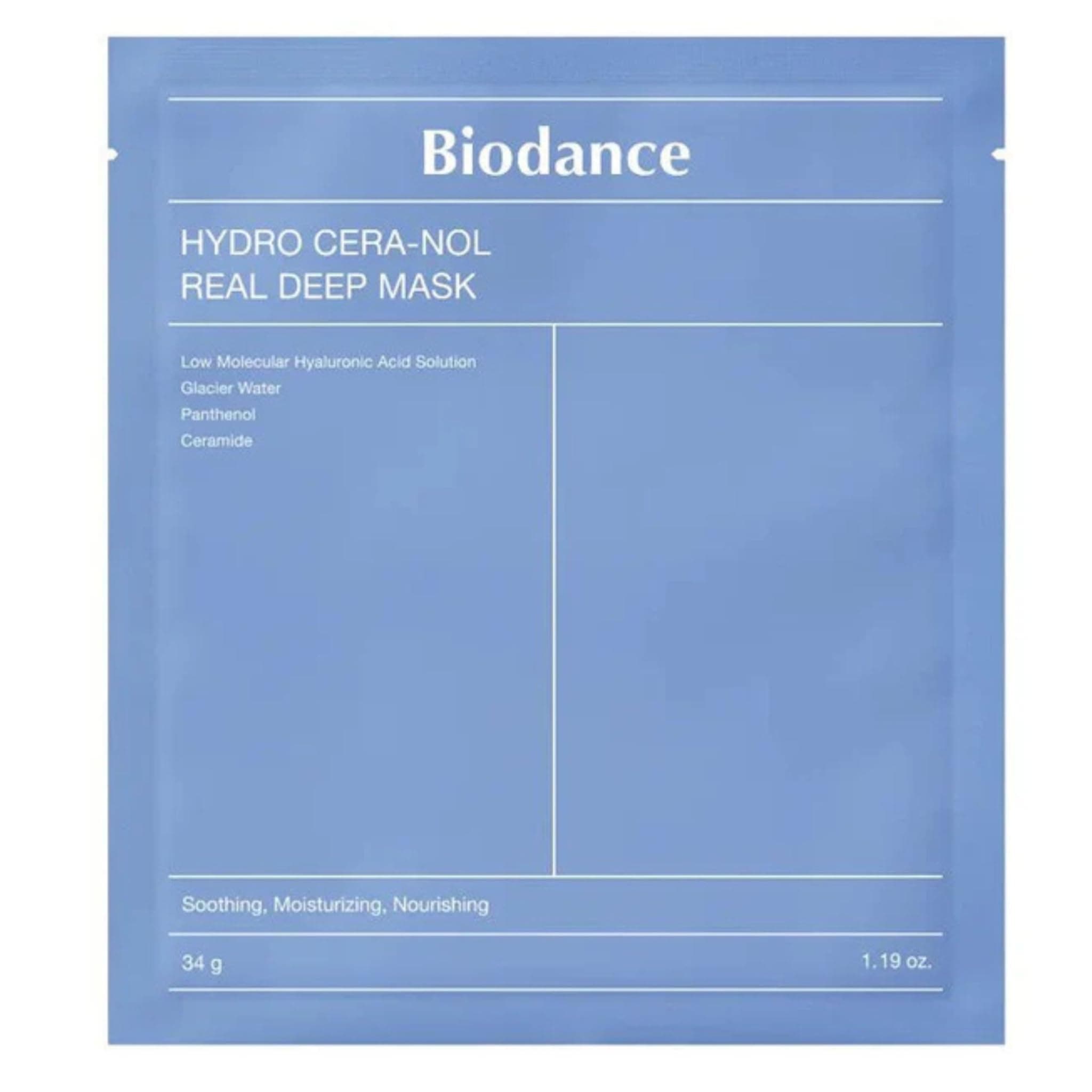 Biodance Hydro Cera Nol Real Deep Mask Yatıştırıcı ve Güçlendirici Maske