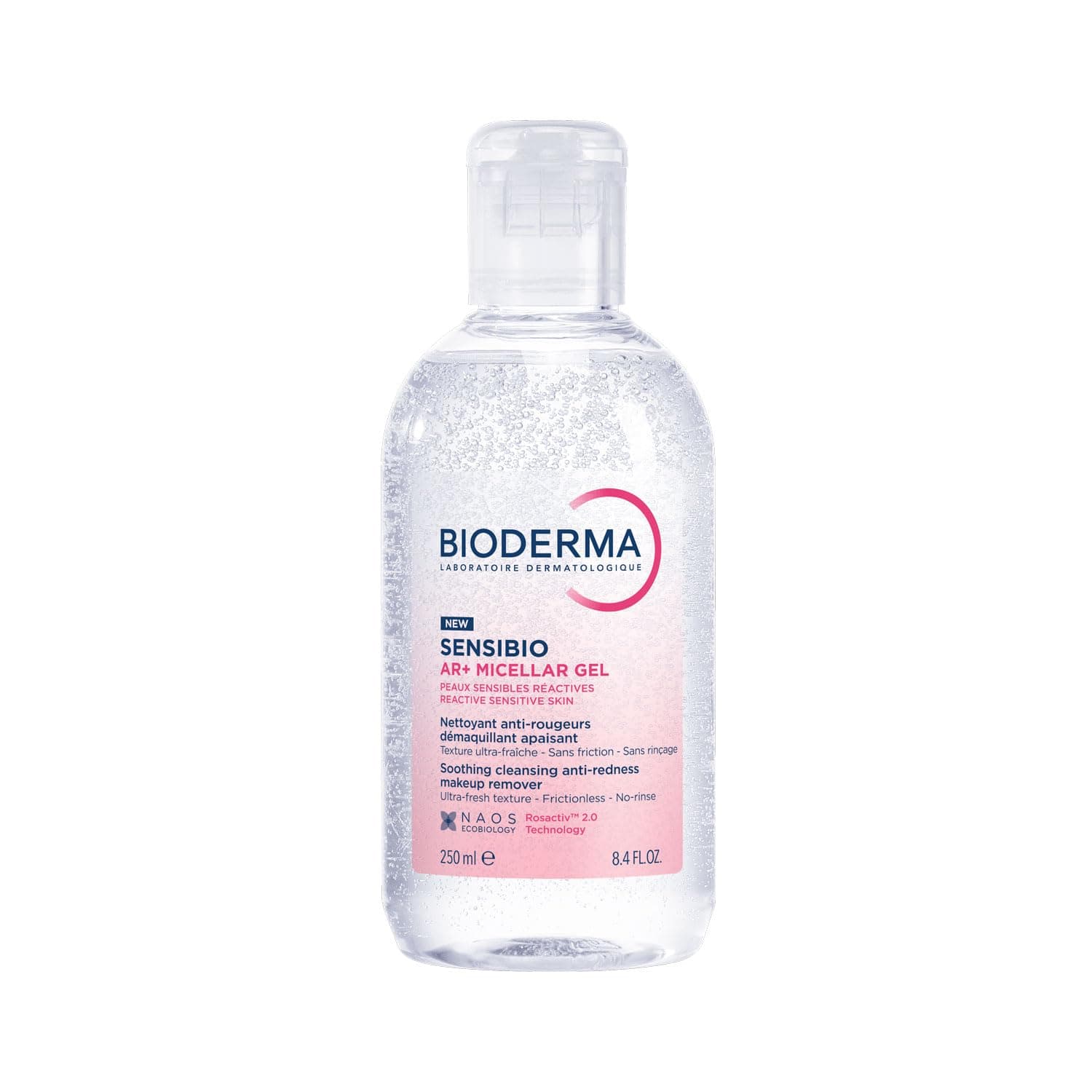 Bioderma Sensibio AR+ Rozasea ve Kızarıklık Eğilimli Hassas Ciltler Durulanmayan Temizleyici Misel Jel 250 ml