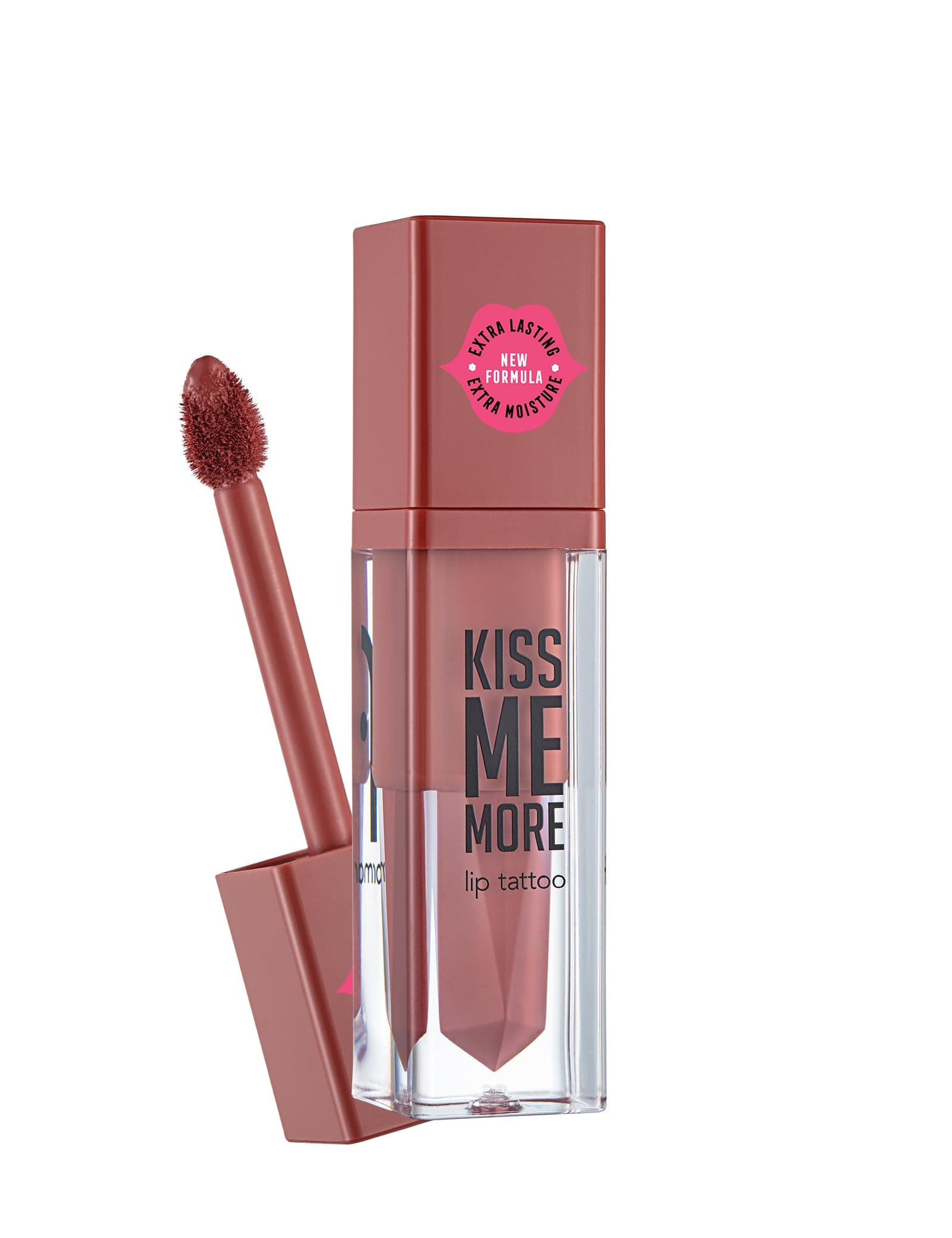Kiss Me More Yüksek Pigmentli & Mat Bitişli Nemlendirici Likit Ruj