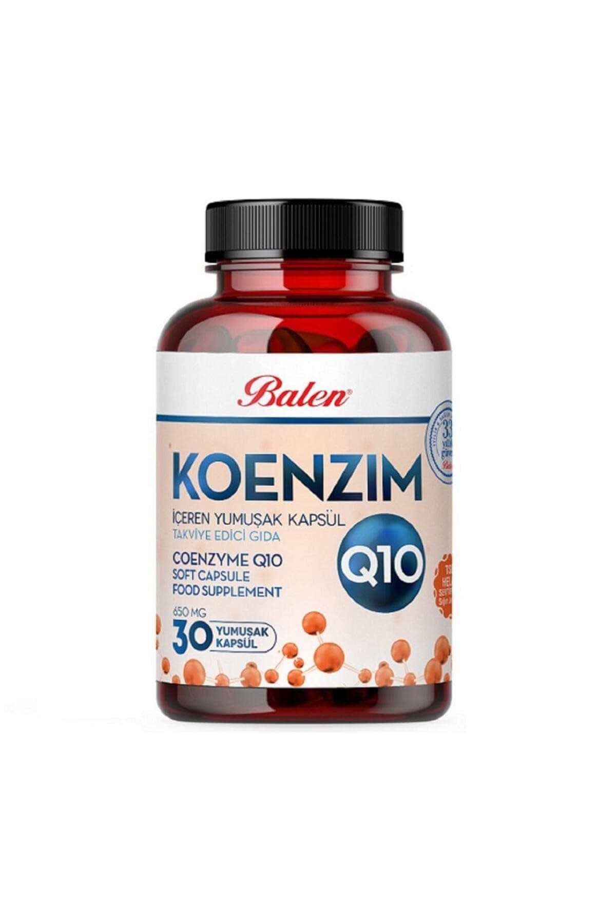 Balen Koenzim Q10 650 mg 30 Kapsül