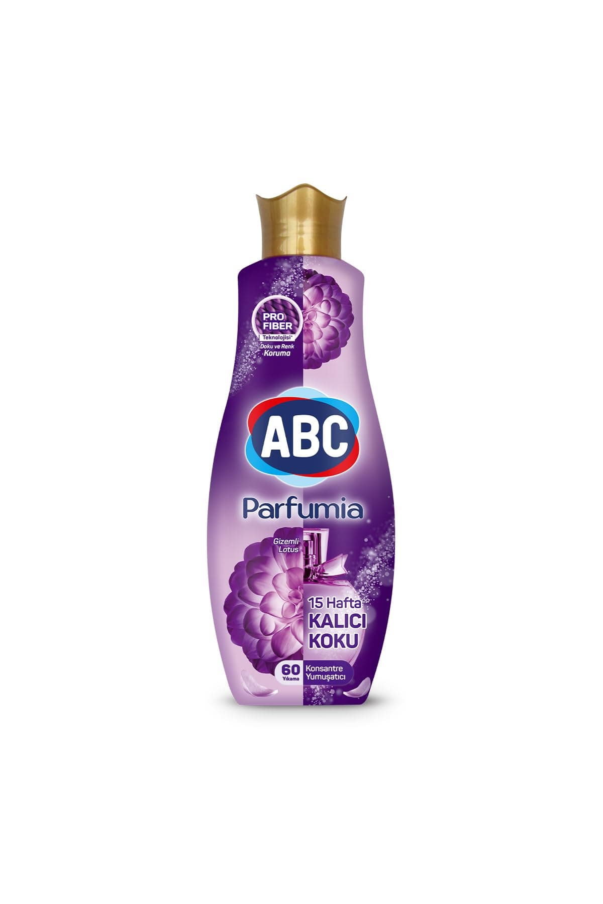 ABC DETERJAN Parfumia Konsantre Yumuşatıcı Gizemli Lotus (Mor) 1440 Ml