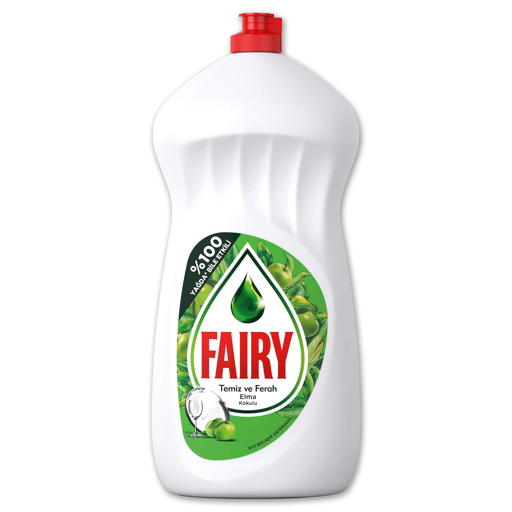 Fairy Temiz & Ferah Sıvı Bulaşık Deterjanı 1500 ml Elma Kokulu