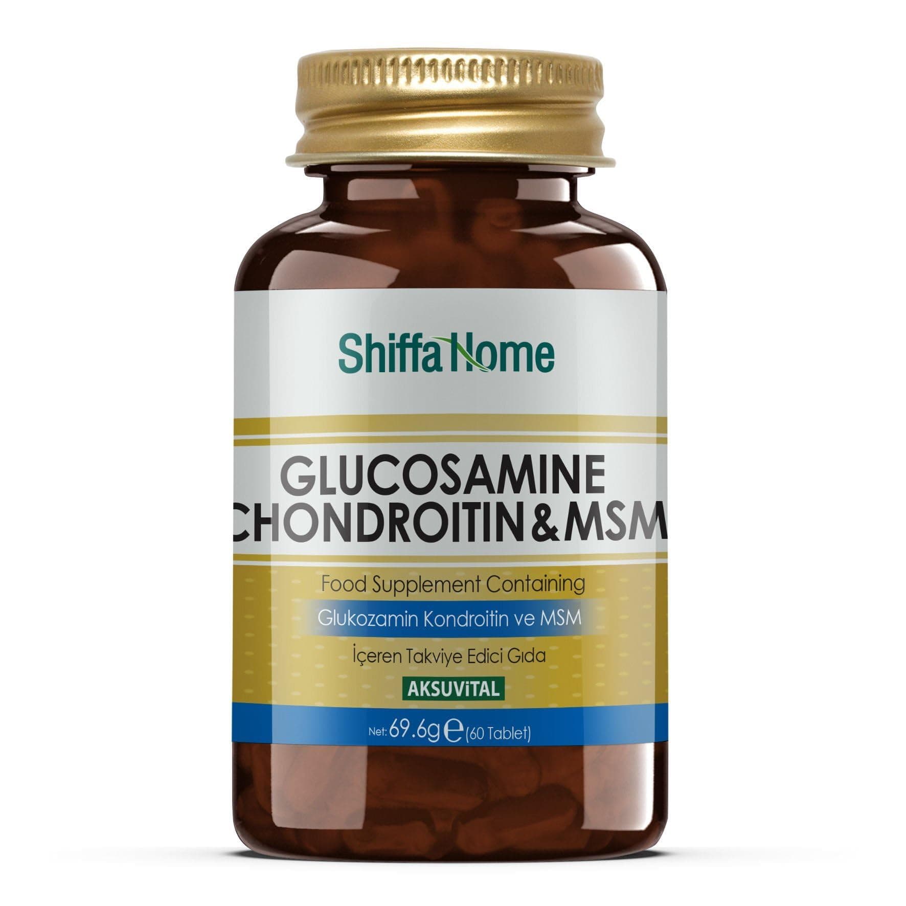 ShiffaHome Shiffa Home Glucosamine Chondroitin & Msm Tablet 1 Paket (1 x 60 Adet)
