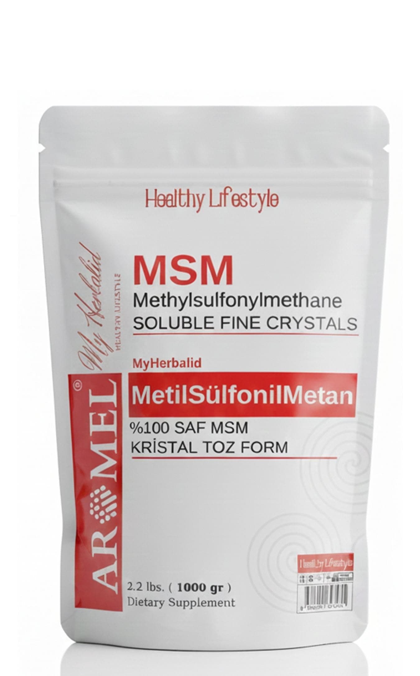 Aromel MSM Metil Sülfonil Metan 1 kg