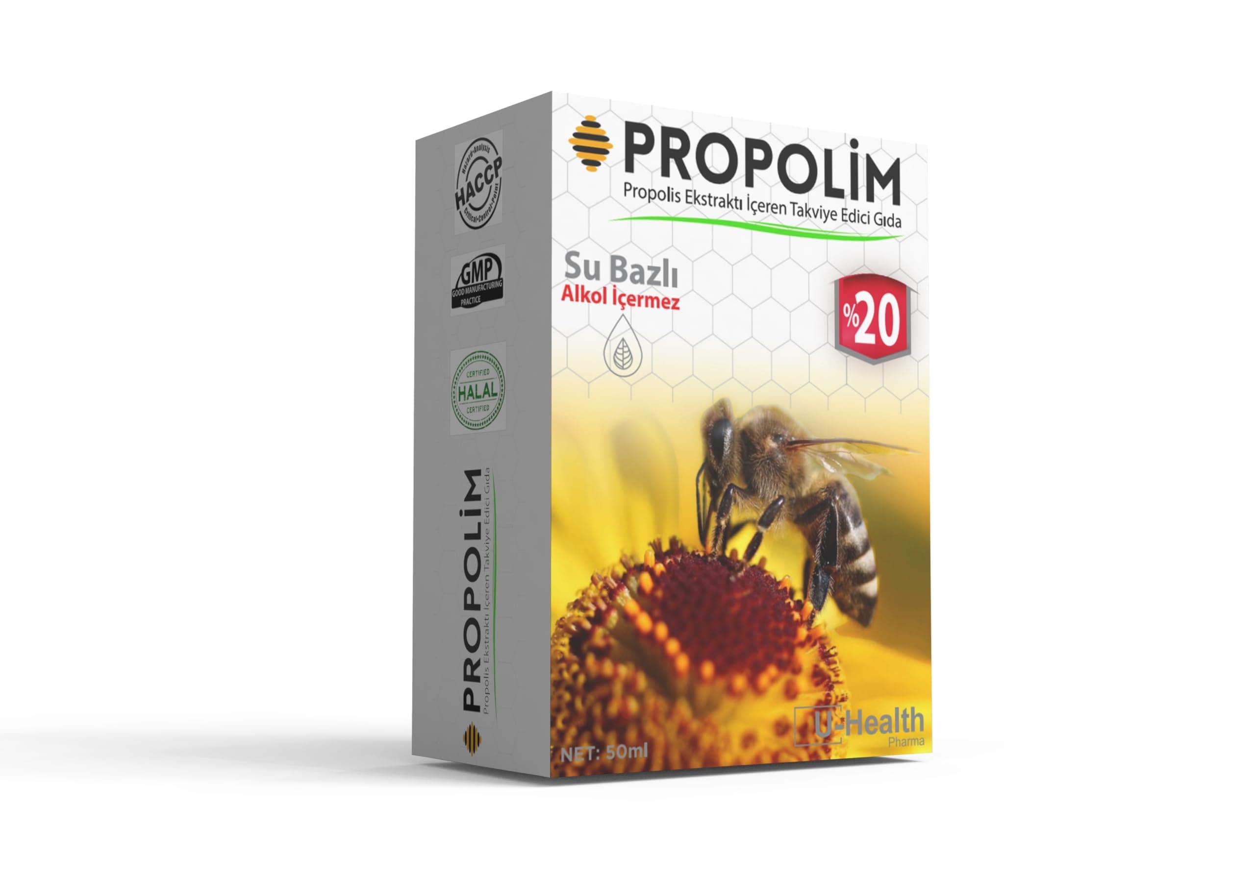U HEALTH PROPOLİM PROPOLİS DAMLA 50ML