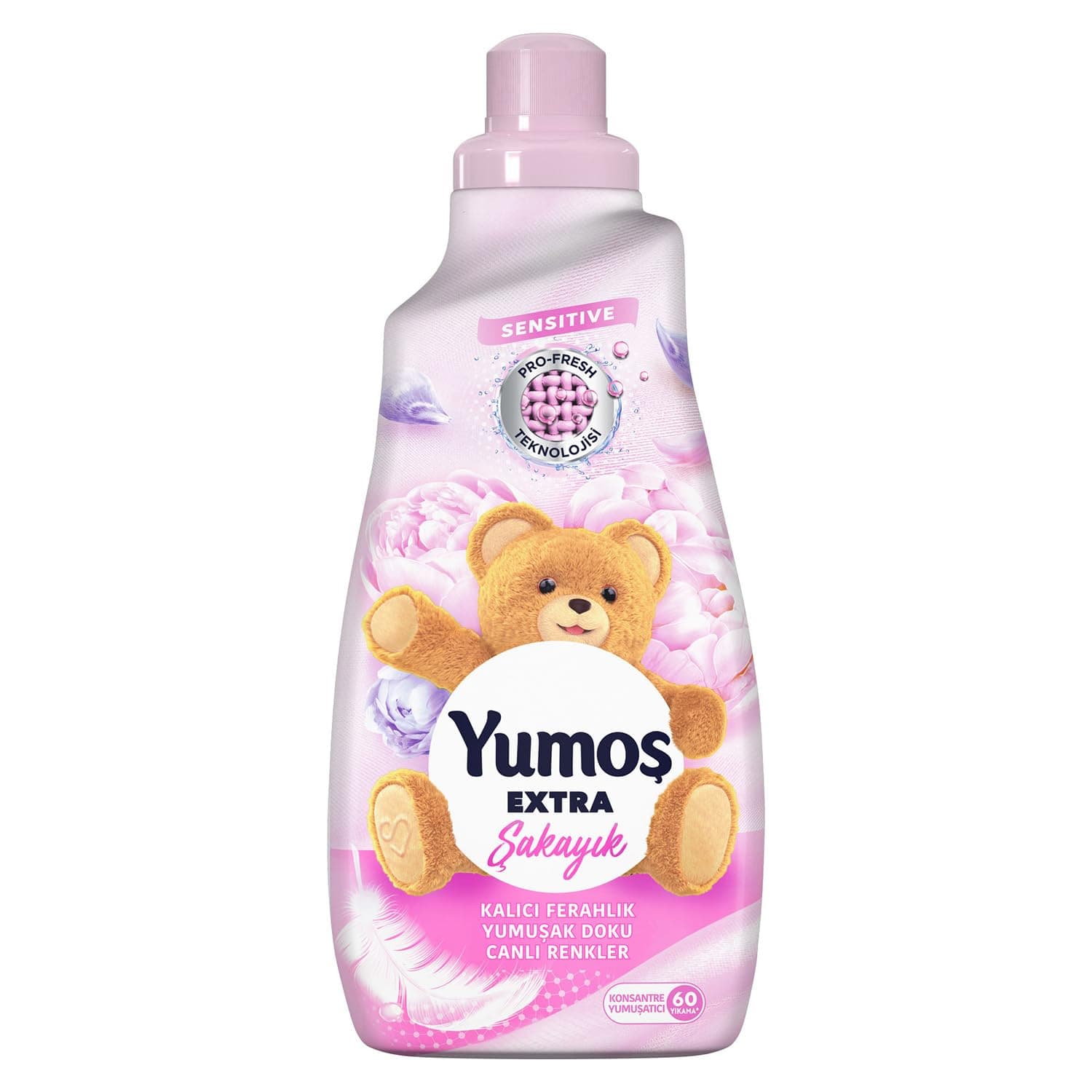 Yumoş Extra Konsantre Çamaşır Yumuşatıcısı Şakayık 1440 ml