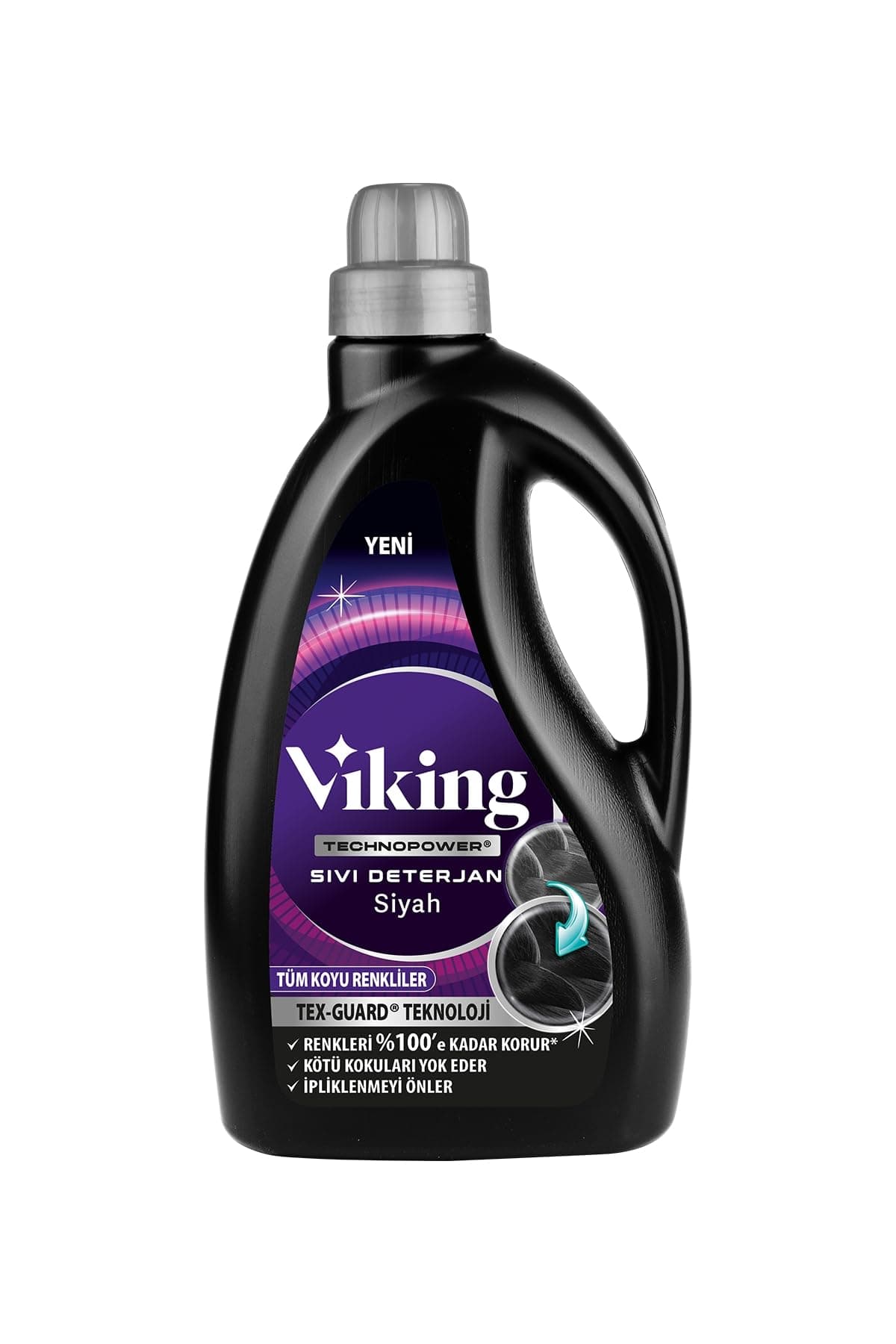 Viking Technopower Sıvı Çamaşır Deterjanı Simsiyah 2.7 lt