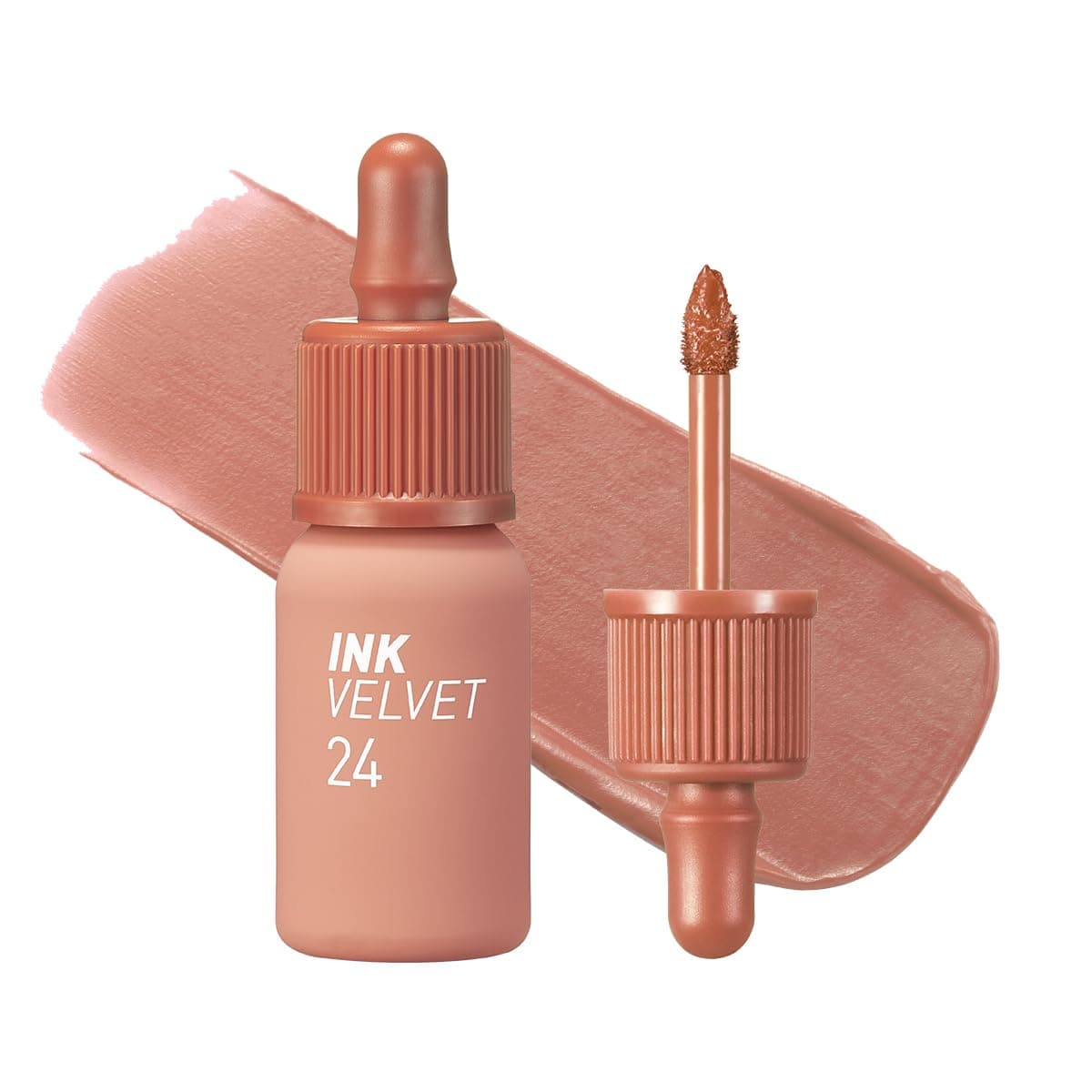 Peripera Yüksek Pigmentli, Kadife Görünümlü, Gün Boyu Kalıcı Tint Peripera Ink Velvet (24 Milky Nude)