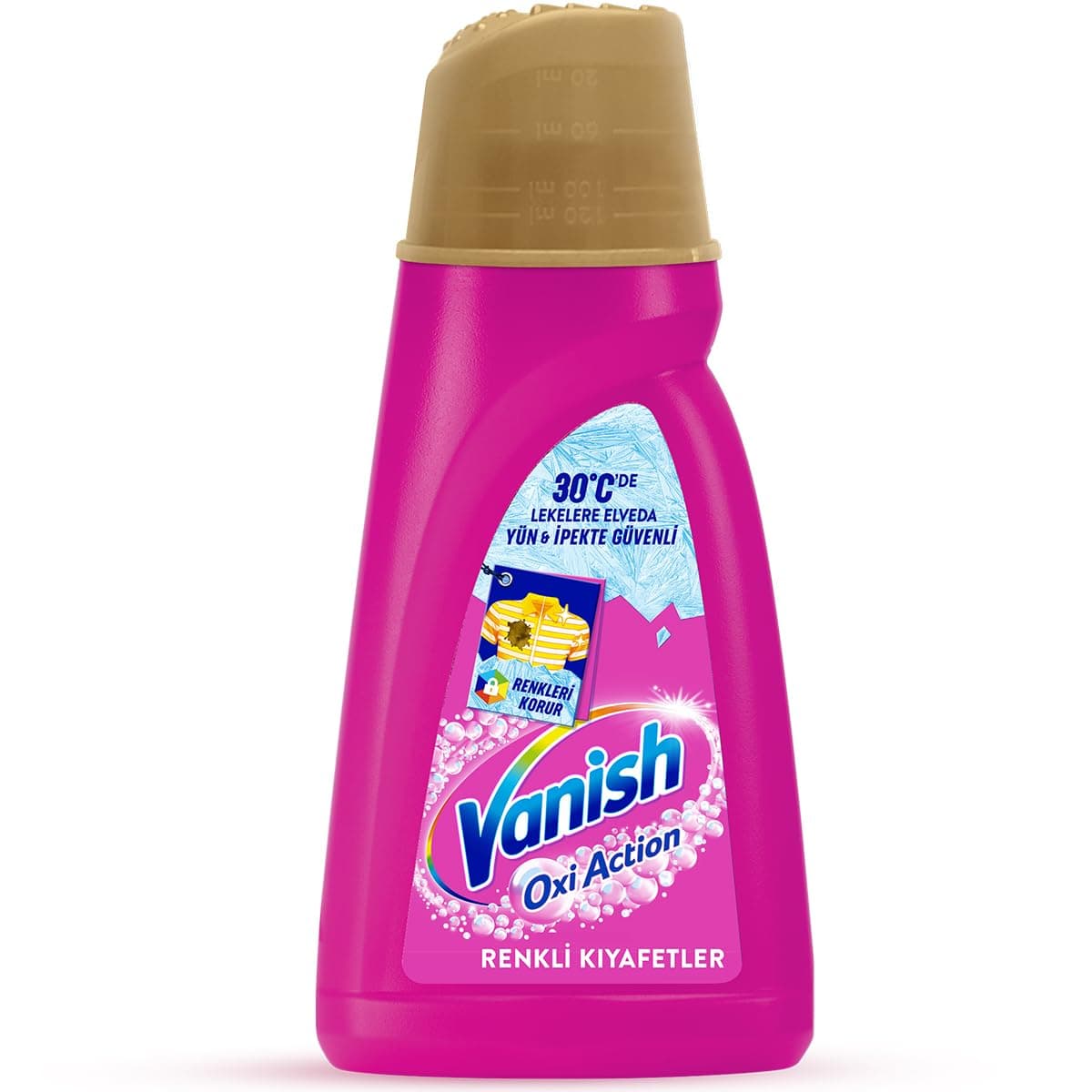 Vanish Kosla Multipower Renkliler için Leke Çıkarıcı ve Çamaşır Deterjanı Güçlendirici Sıvı (1 x 1000 ml)