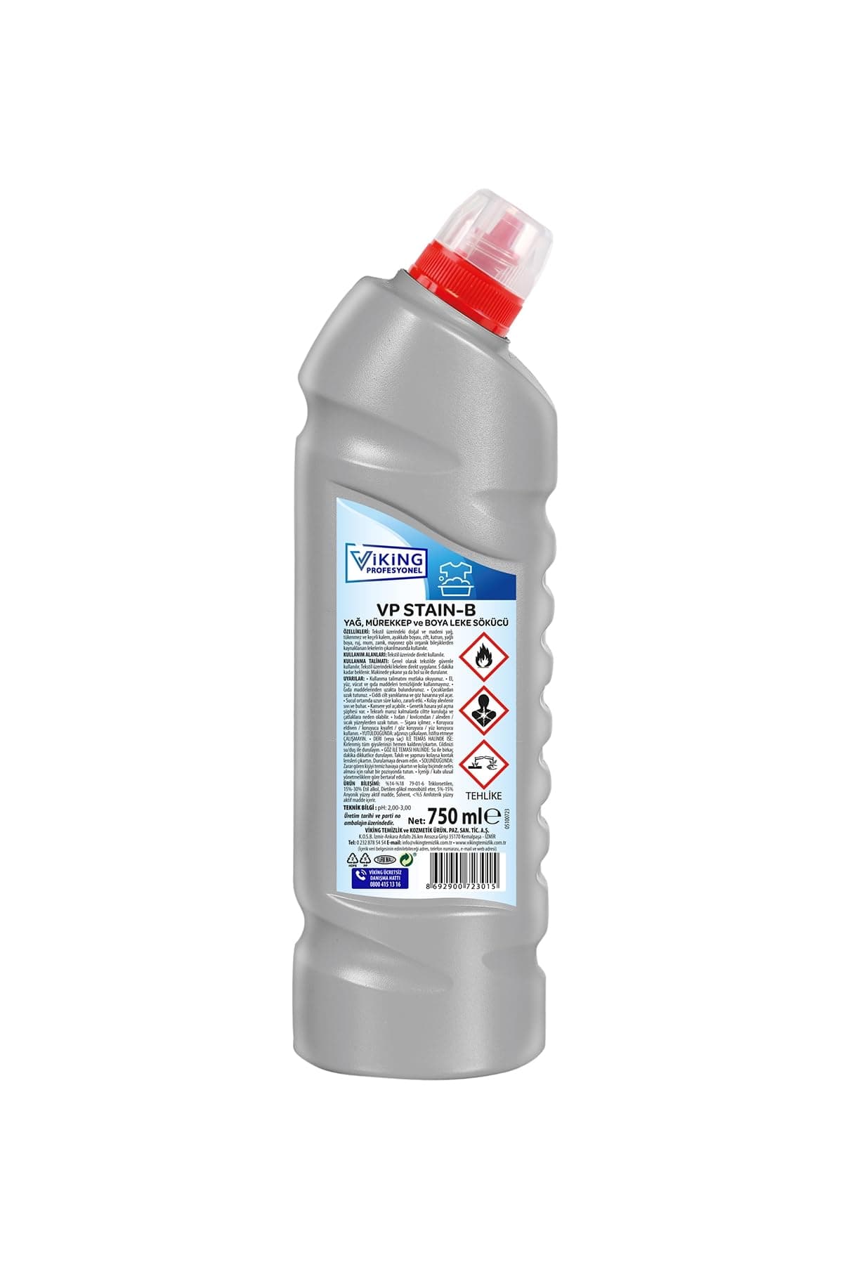 Viking Vp Stain-B Yağ,Mürekkep Ve Boya Leke Sökücü 750 Ml