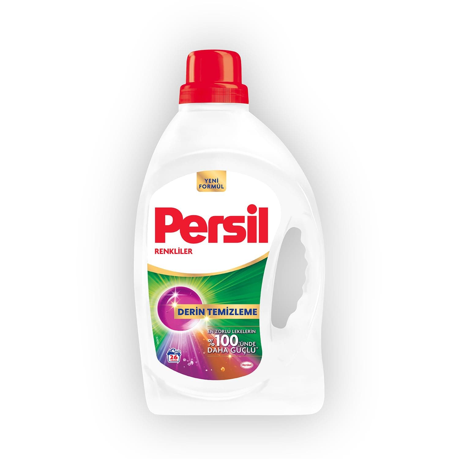Persil Power Jel Color Derin Temizleme Plus 26 Yıkama Renkliler için Sıvı Çamaşır Deterjanı (1 x 1690 ml)