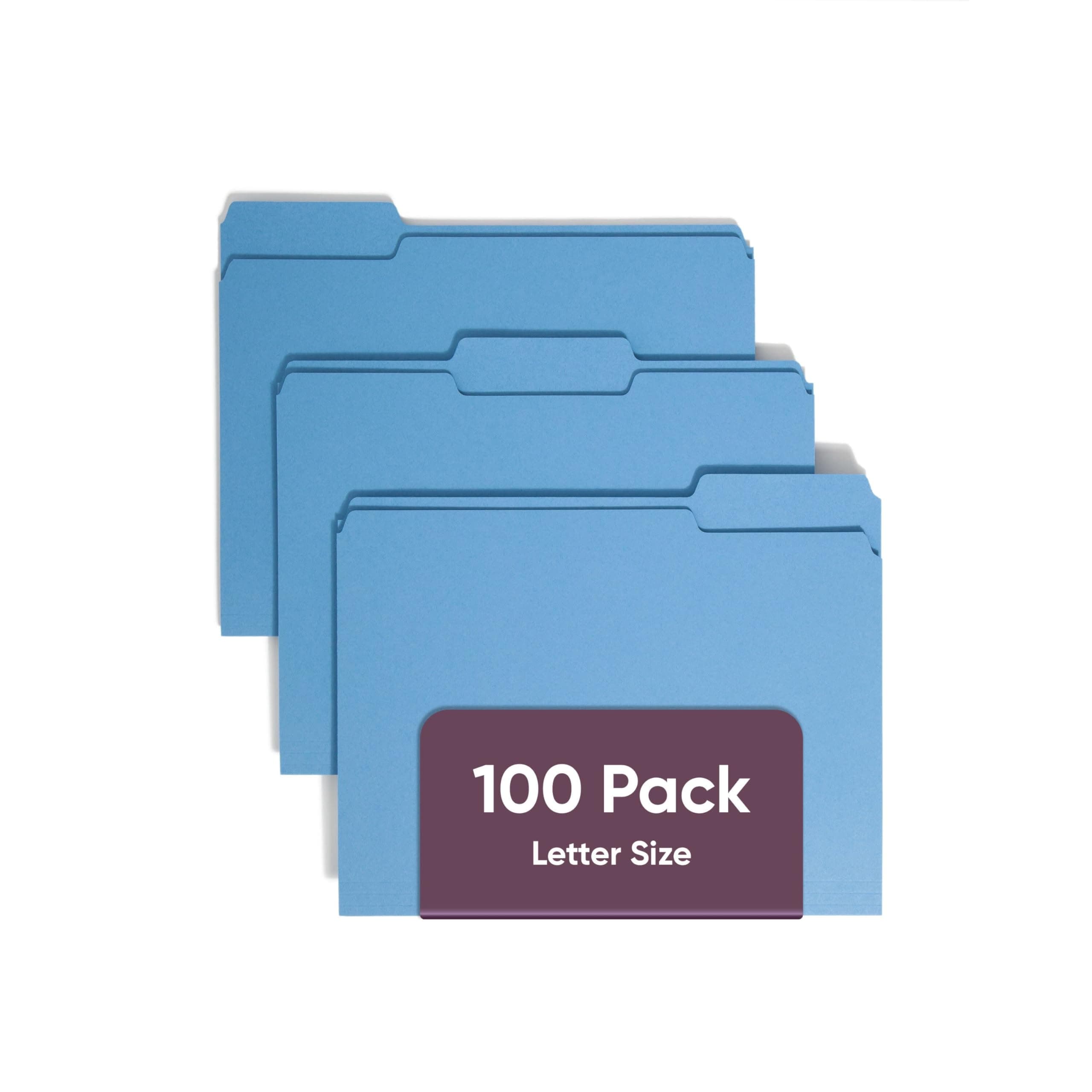 Smead 1/3-Cut dosya Klasör, Boyut, 100 Pro Box