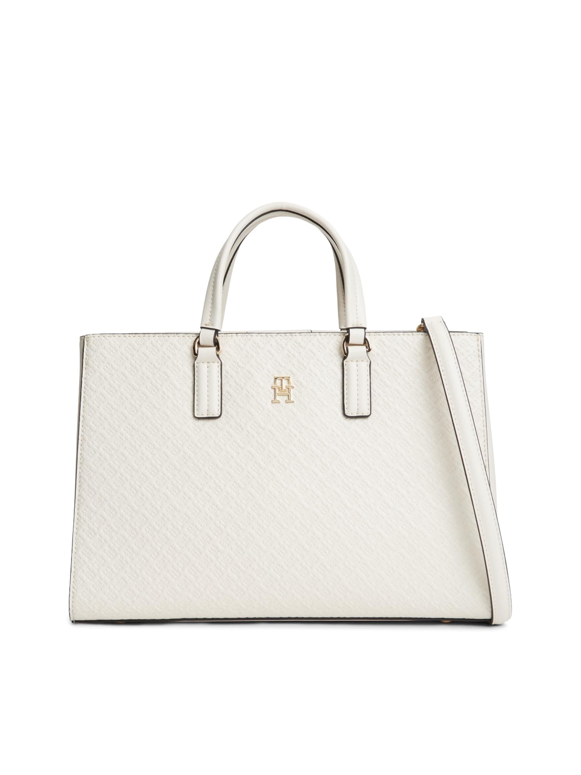 TH DAILY SATCHEL MONO Kadın El Çantası Soft Cream OS