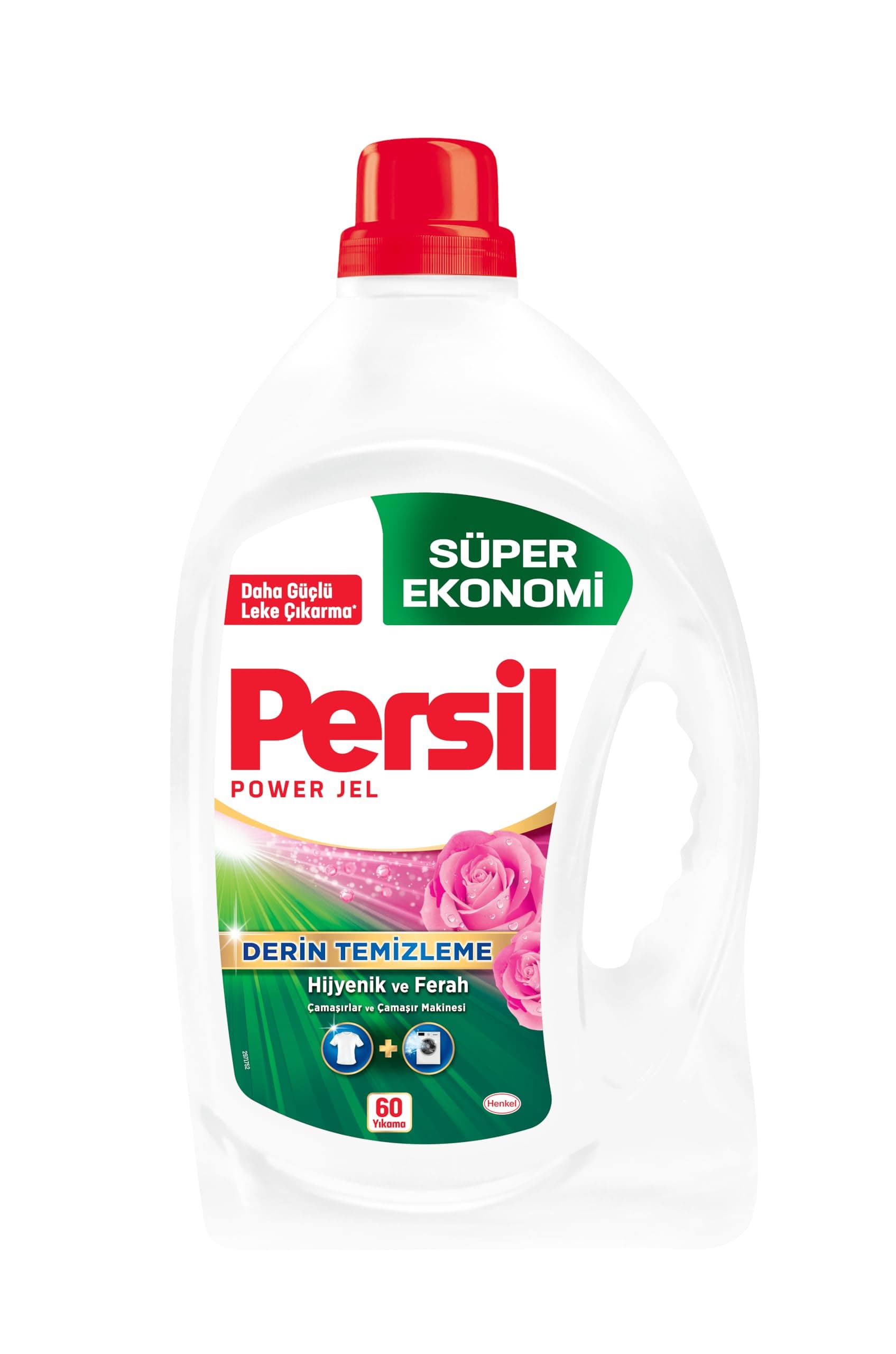 Persil Jel Çamaşır Deterjan Gül Kokulu 60 Yıkama, Gülün Büyüsü 60 Yıkama