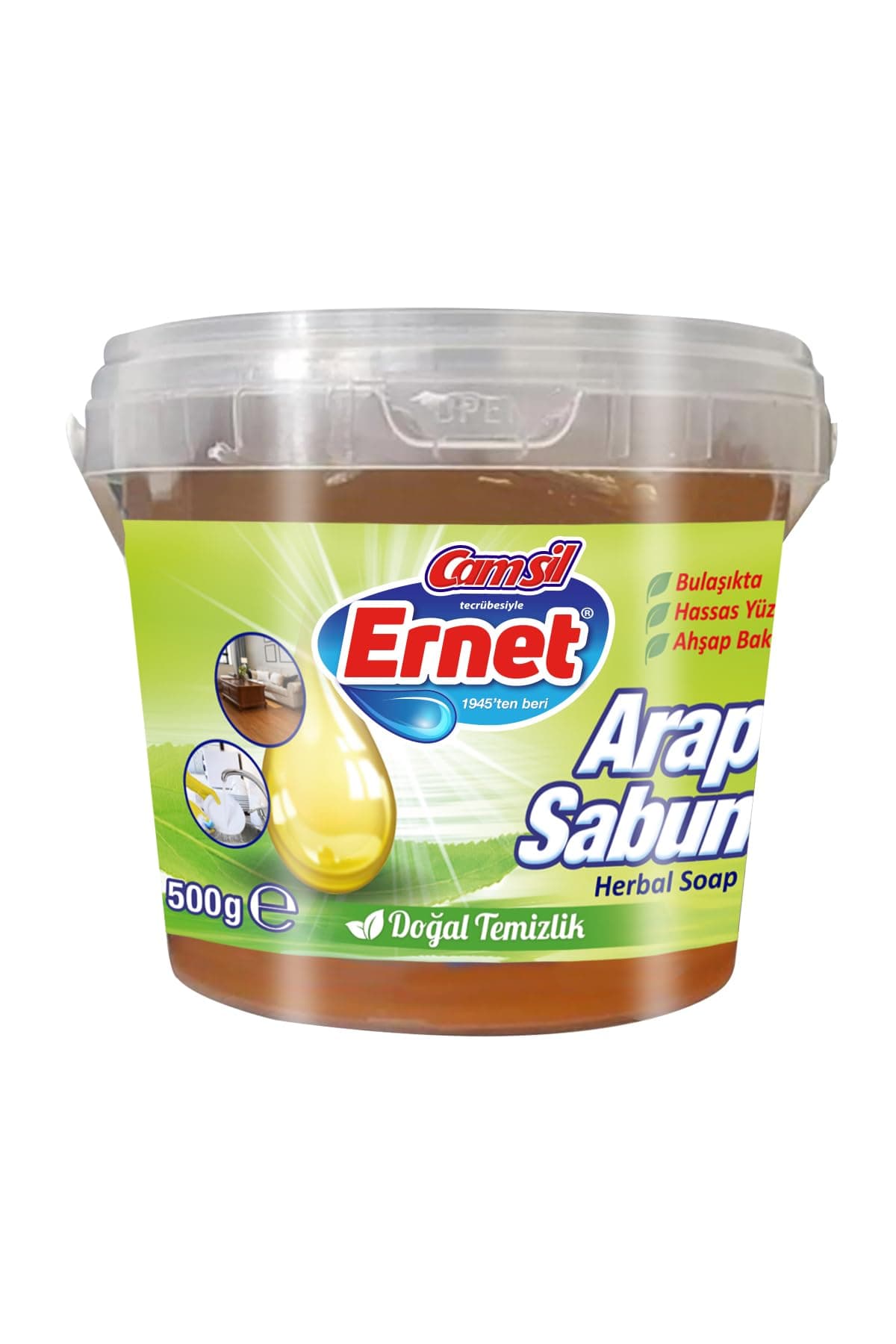 ERNET Arap Sabunu Kase 500 Gr