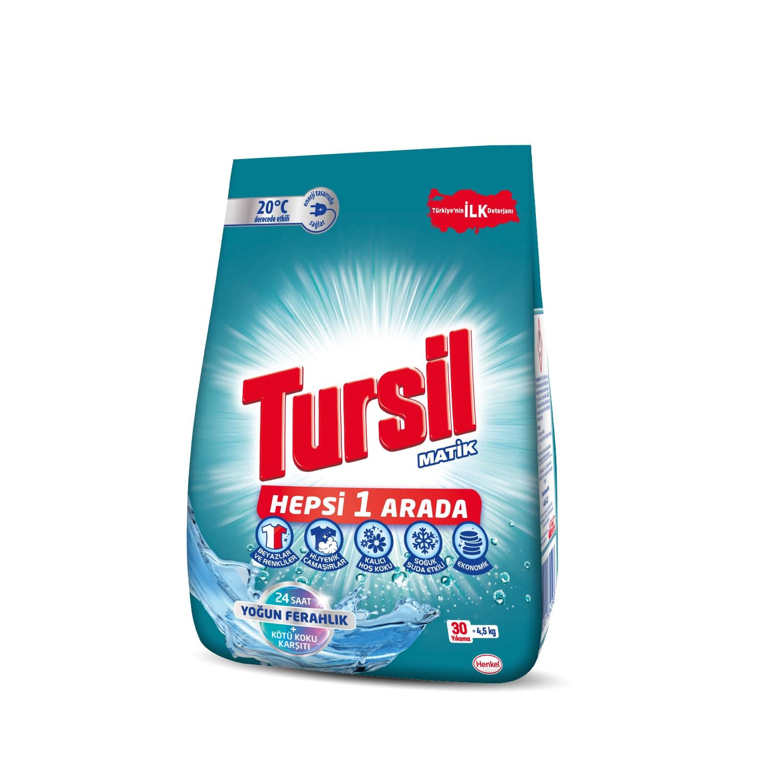 Tursil Yoğun Ferahlık Toz Çamaşır Deterjanı 4.5 kg