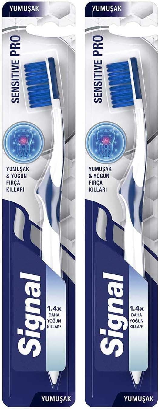 Signal Profesyonel Bakım Etkin Temizlik Yumuşak Diş Fırçası 2li paket