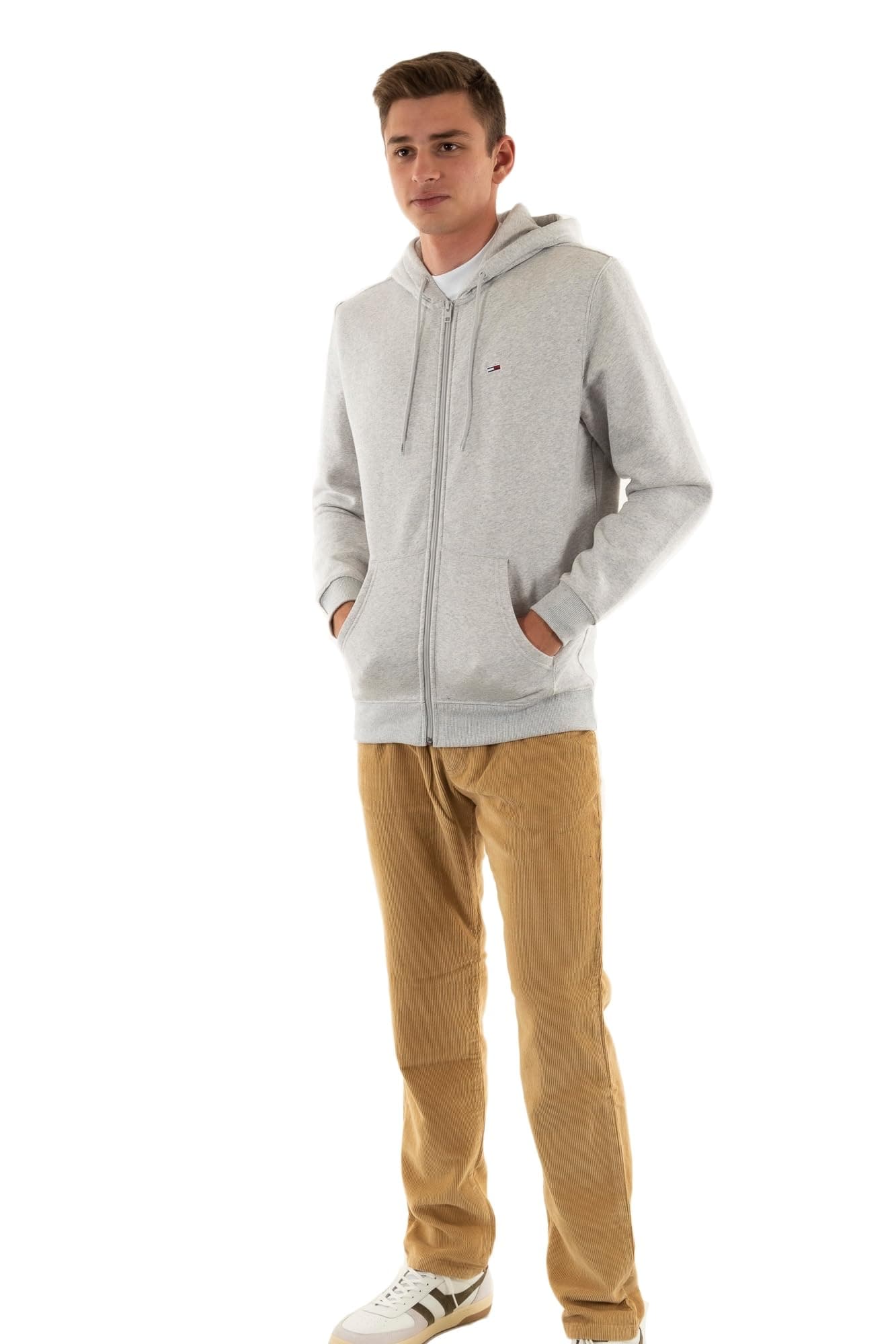 Erkek kapüşonlu sweatshirt, fermuarlı, bayrak, fermuarlı, Thru kapüşonlu