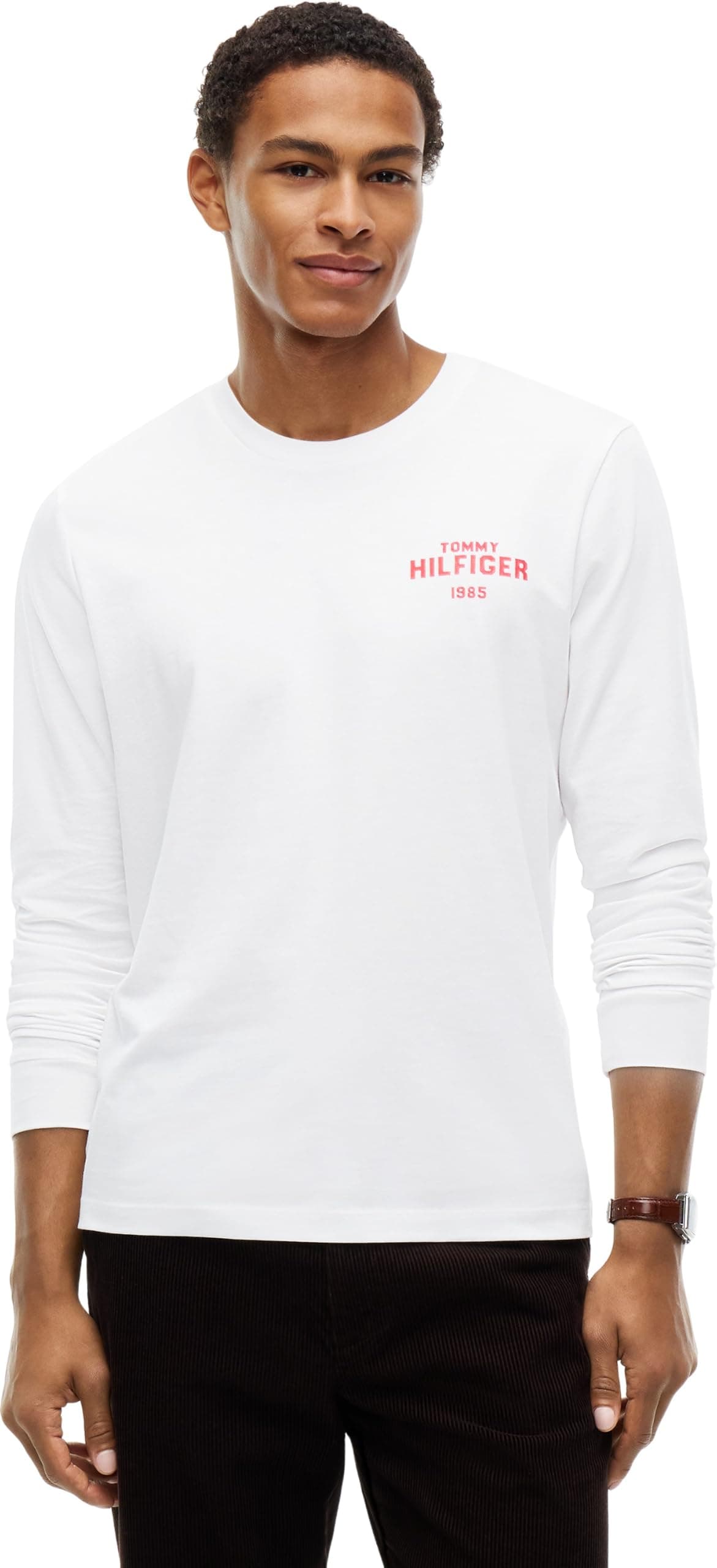 HILFIGER 1985 GRAPHIC LS TEE T-shirt Erkek