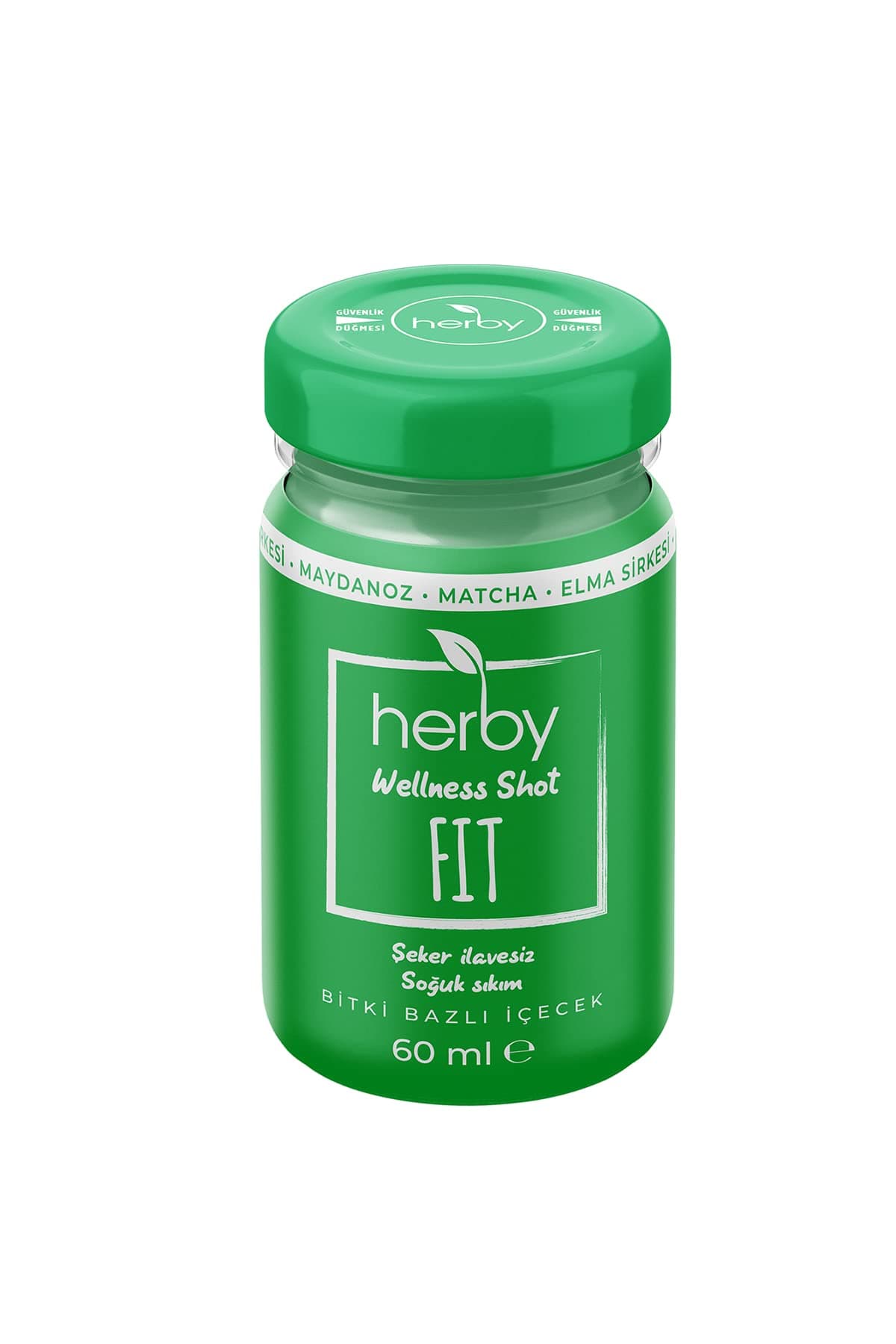 Herby Fit Shot 24'lü Paket Diyete Destek Bitki Bazlı İçecek 60 ml