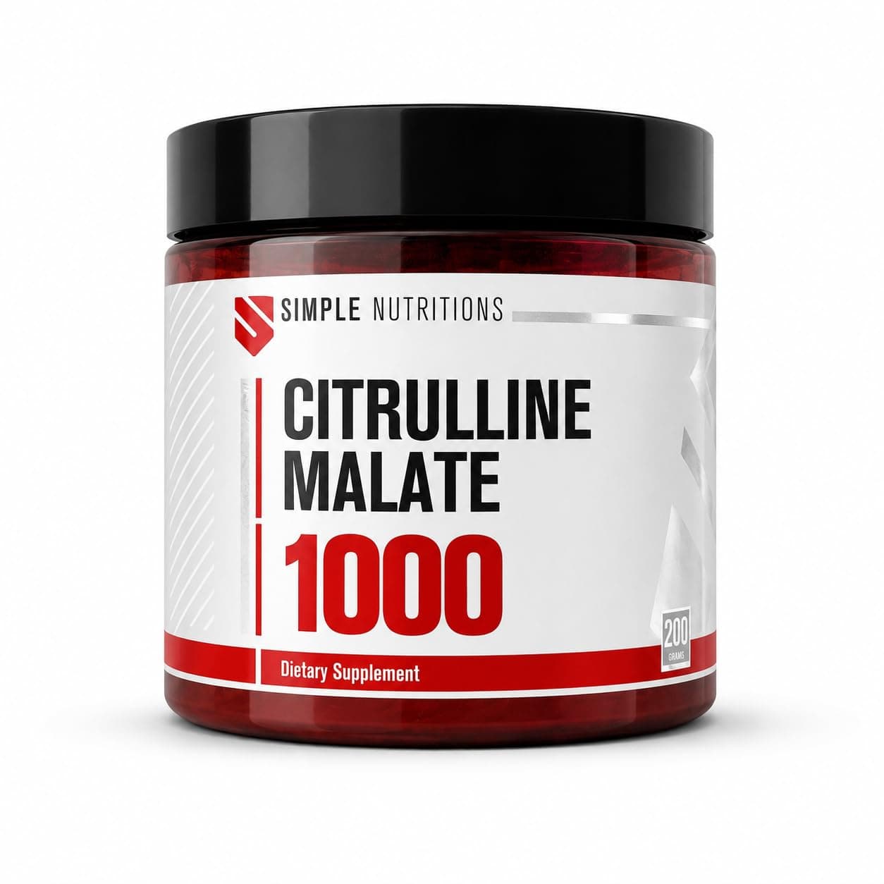 Simple Nutritions Citrulline Malate (Sitruline Malat) Aromasız 200 gr