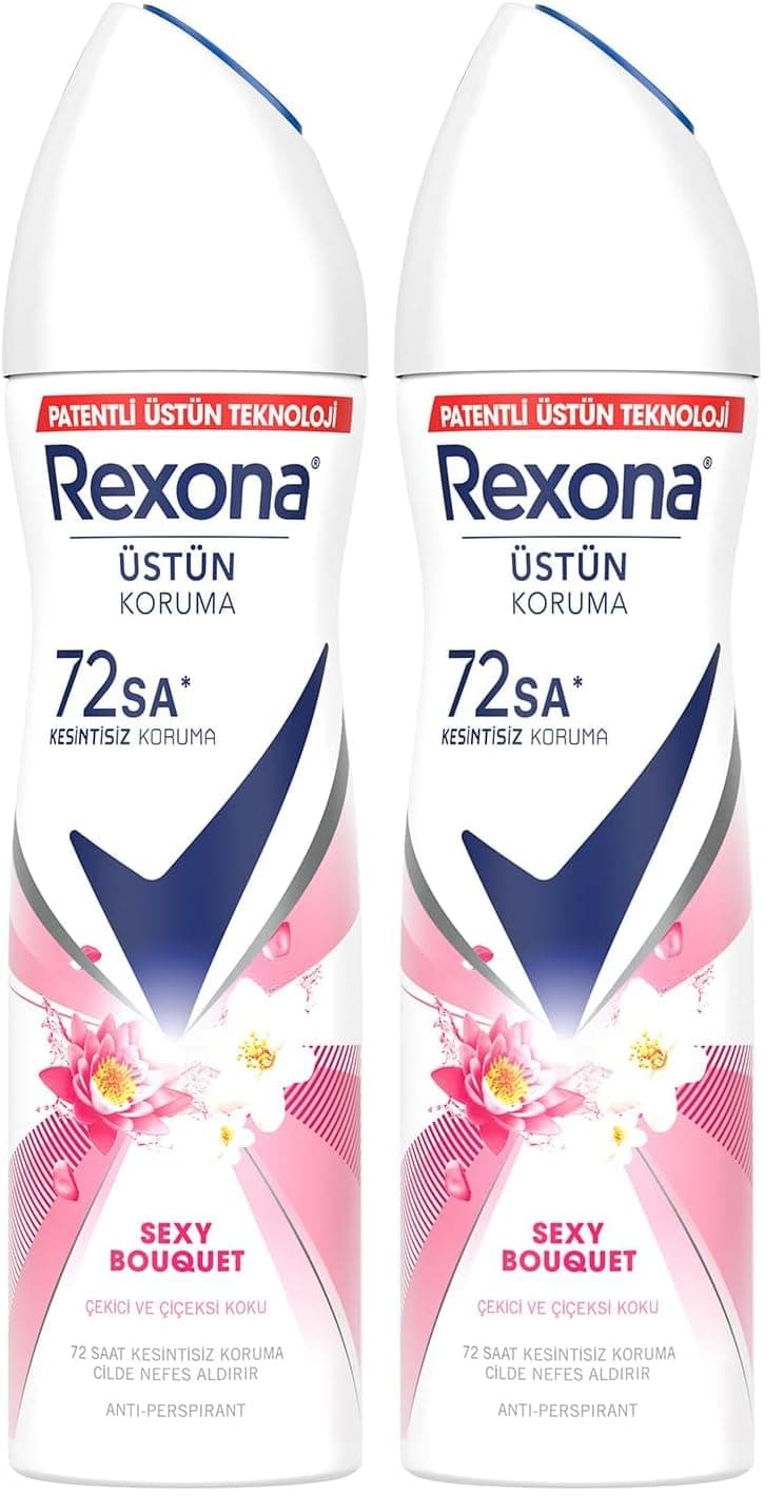 Rexona Kadın Sprey Deodorant Sexy Bouquet 150 ml 2li paket
