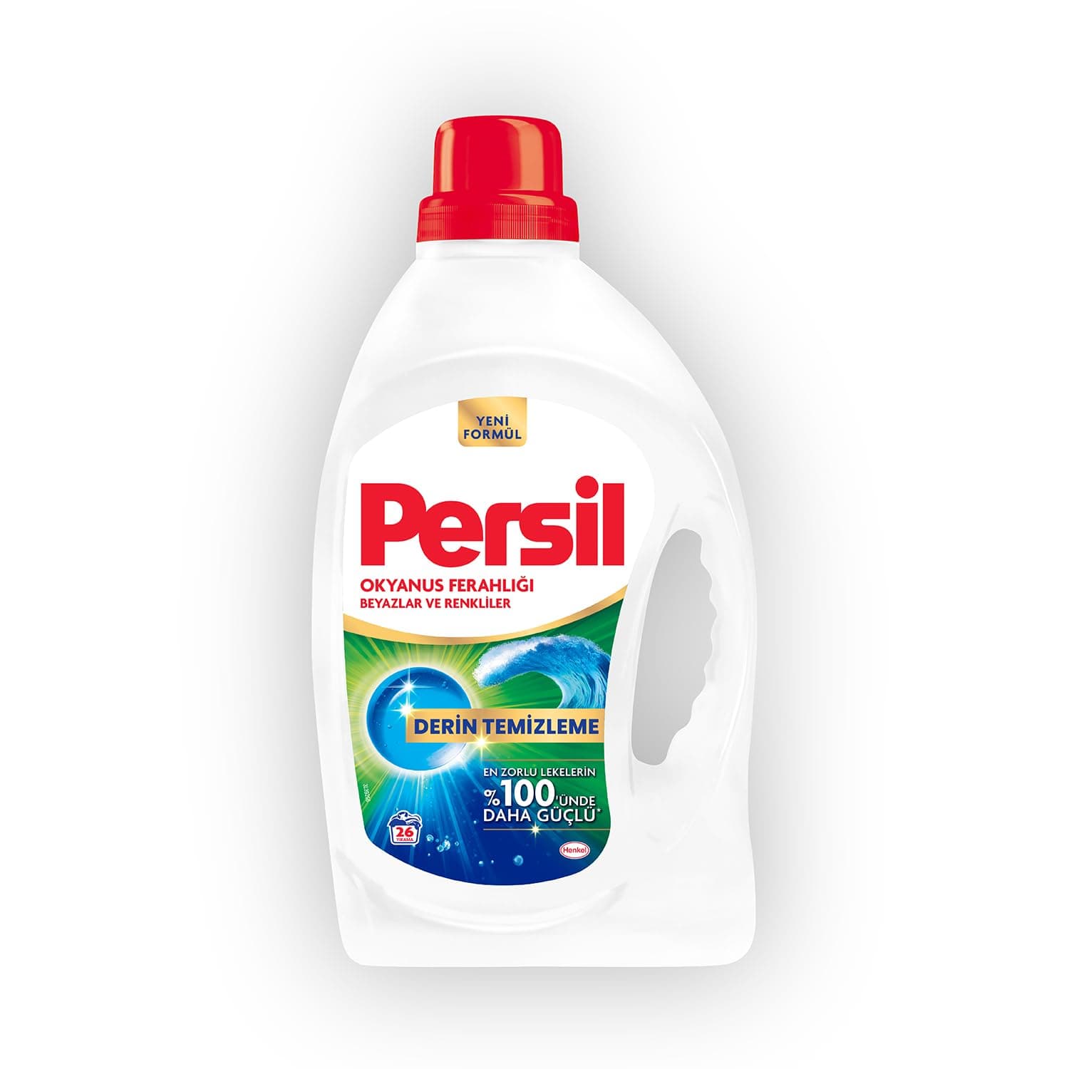 Persil Jel Sıvı Çamaşır Deterjanı Okyanus Ferahlığı 1690Ml (26 Yıkama)