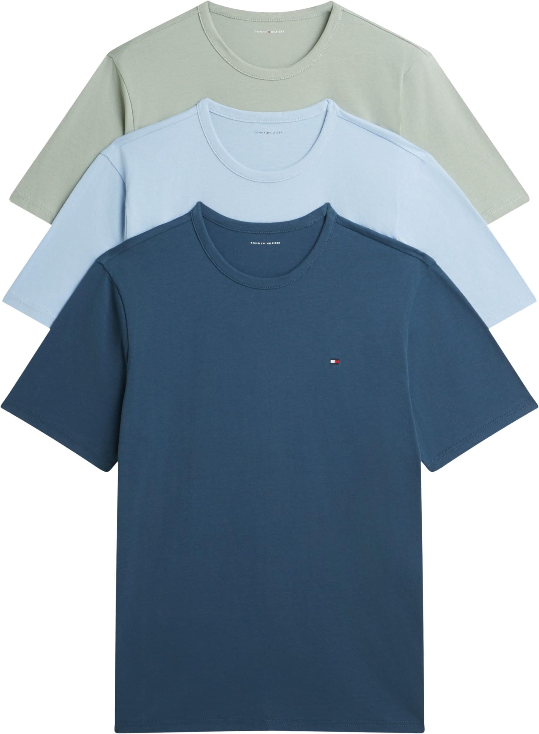 3-Pack Cotton Short Sleeve Tee Shirt Erkek