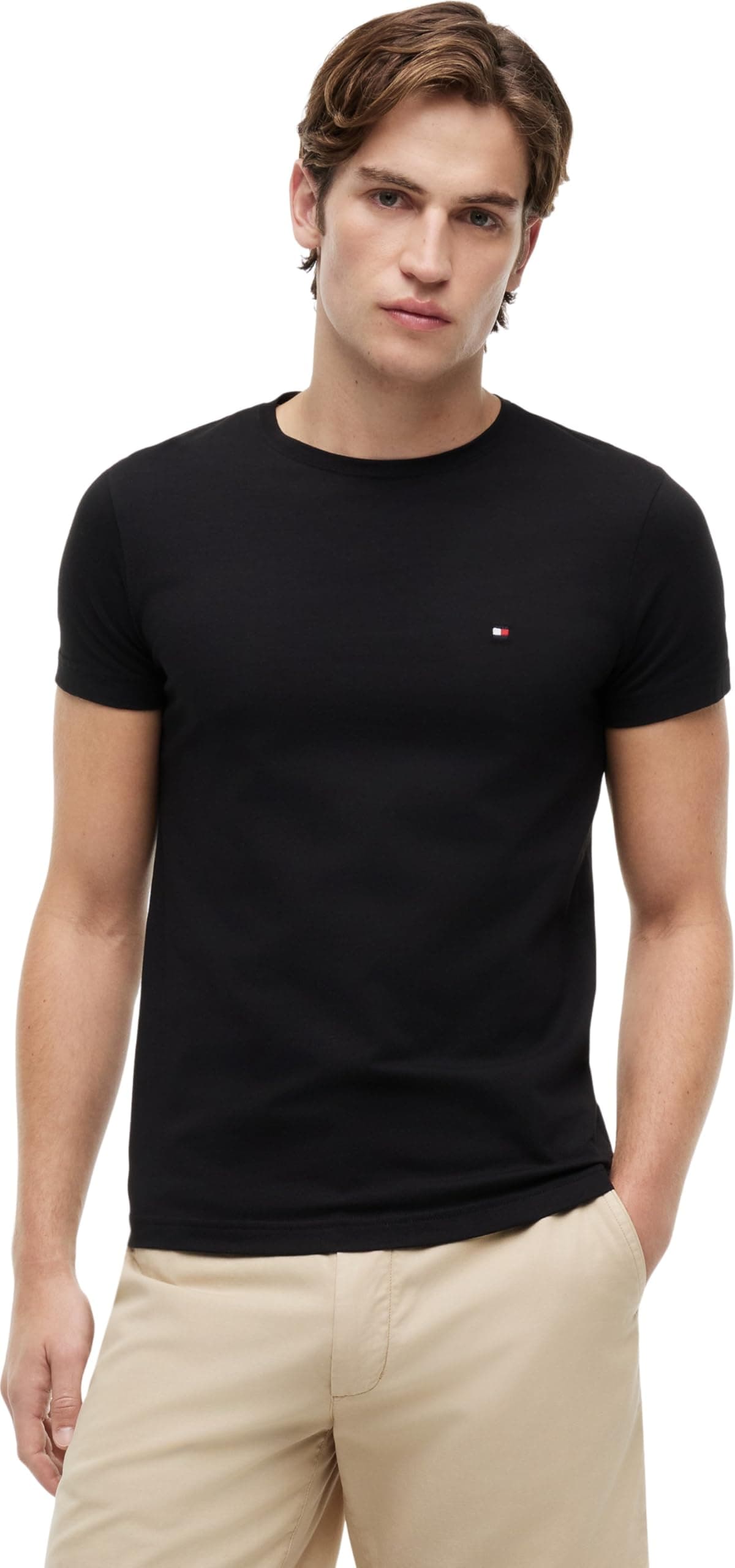 CORE STRETCH SLIM C-NECK TEE Kısa kollu tişörtler Erkek