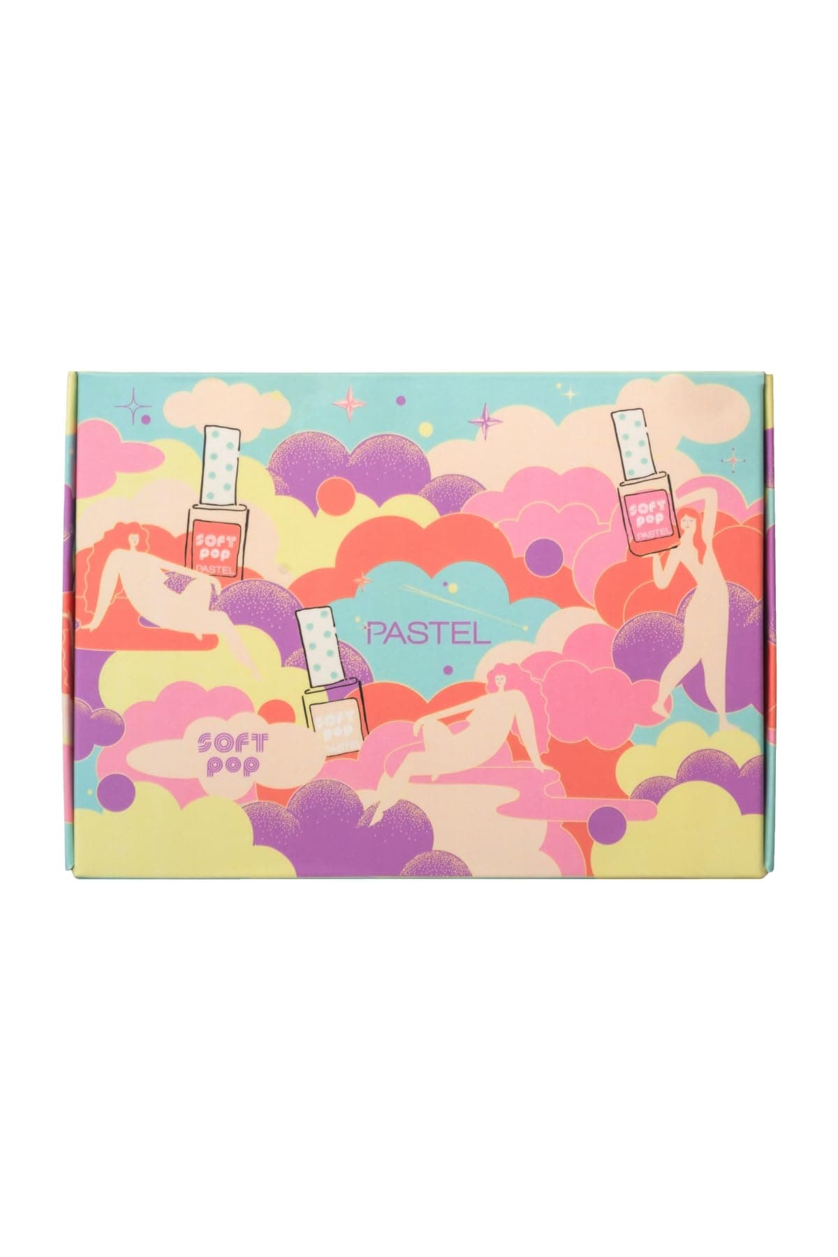 Pastel Soft Pop 3'lü Oje Seti
