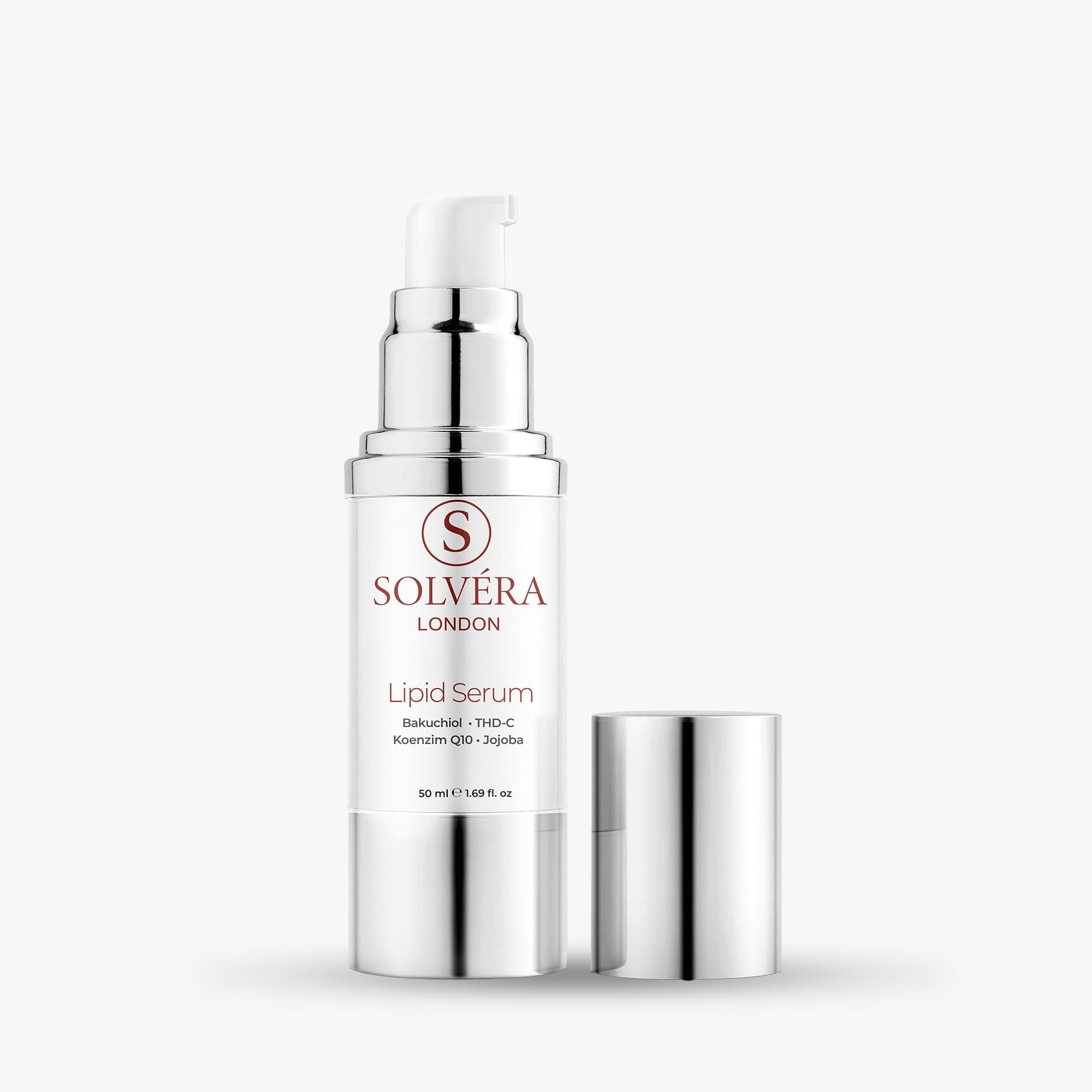 Solvéra London Lipid Oil Yüz ve Cilt Bariyerini Destekleyici Yoğun Nem Dengesi Sağlayan Besleyici Bakım Serumu 50 ml