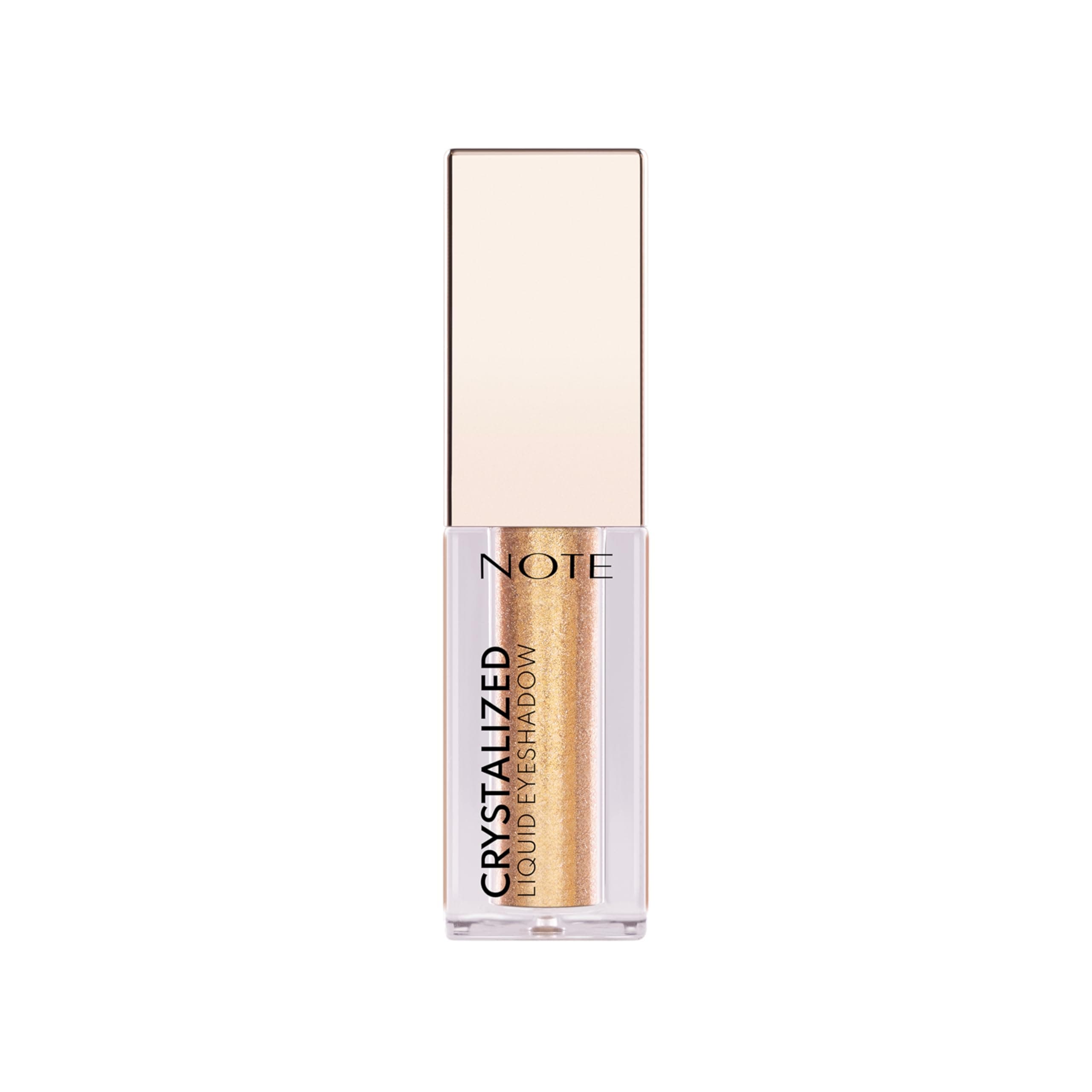 Note Cosmetics Crystalized Liquid Eyeshadow Likit Metalik Göz Farı, 07 Golden Theory