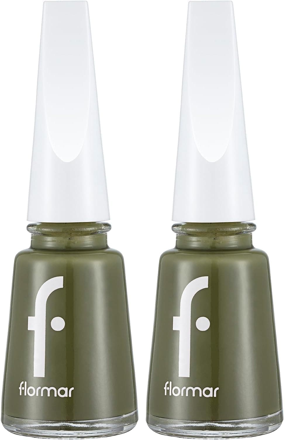 Flormar Sedefli Parlak Oje 454 Yeşil Nail Enamel (2 paketi)