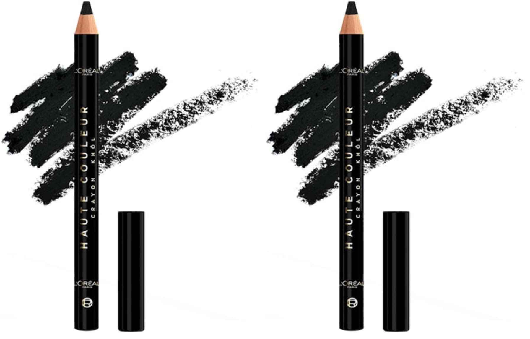 L'Oreal Cosmetics Haute Couleur Göz Kalemi - 110 Noir Silk (2 paketi)