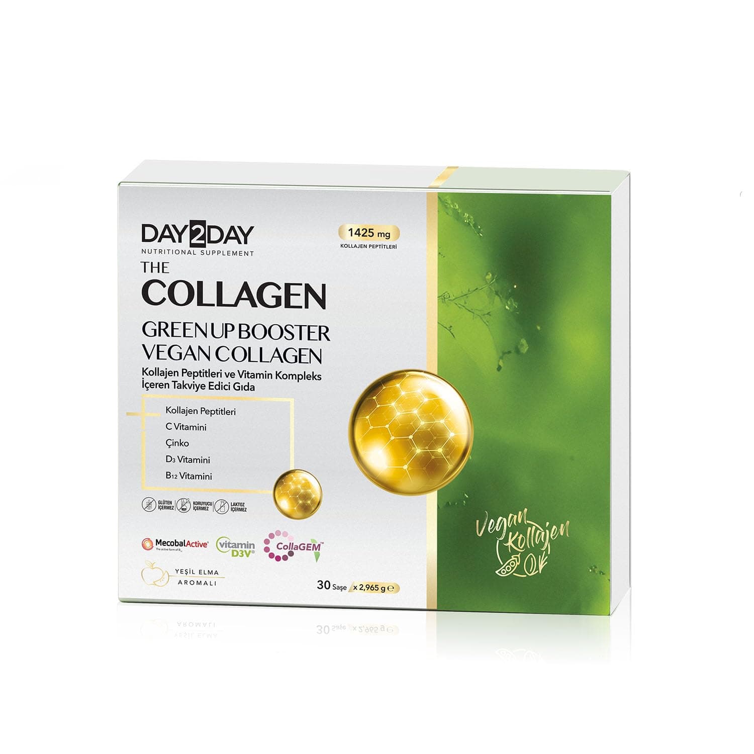 DAY2DAY The Collagen Green Up Booster Vegan 30 Saşe
