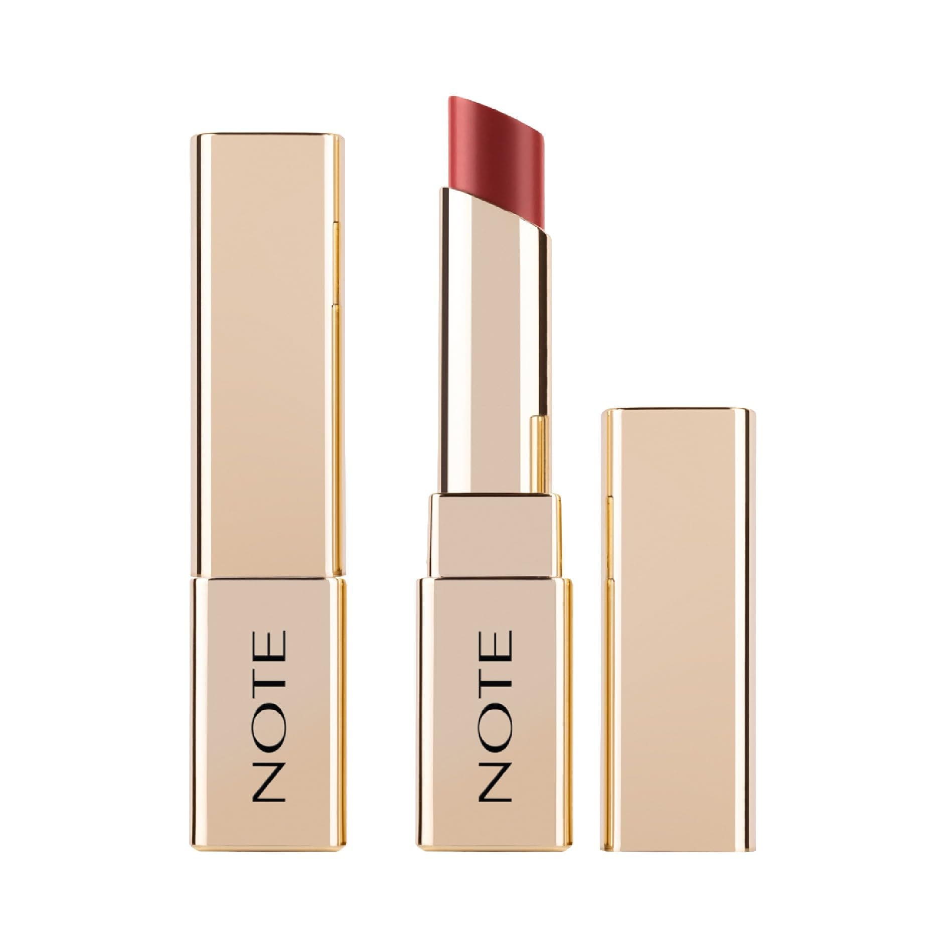 Note Cosmetics Iconic Sheer Lipstick 210 Alluring Nemlendirici Parlak Ruj, Kırmızı