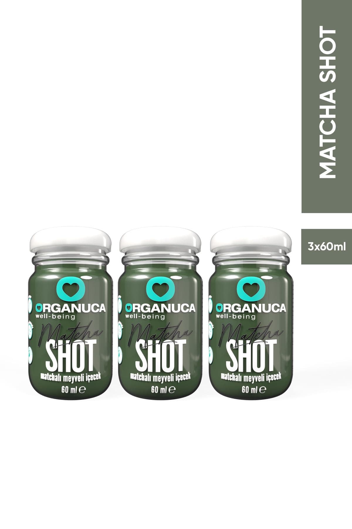 Organuca Macha Shot 3 * 60 Ml