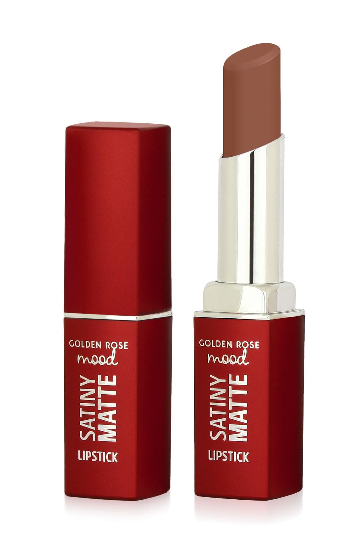 Golden Rose Mood Satiny Matte Lipstick No:01 Bare Nude - Mat Ruj