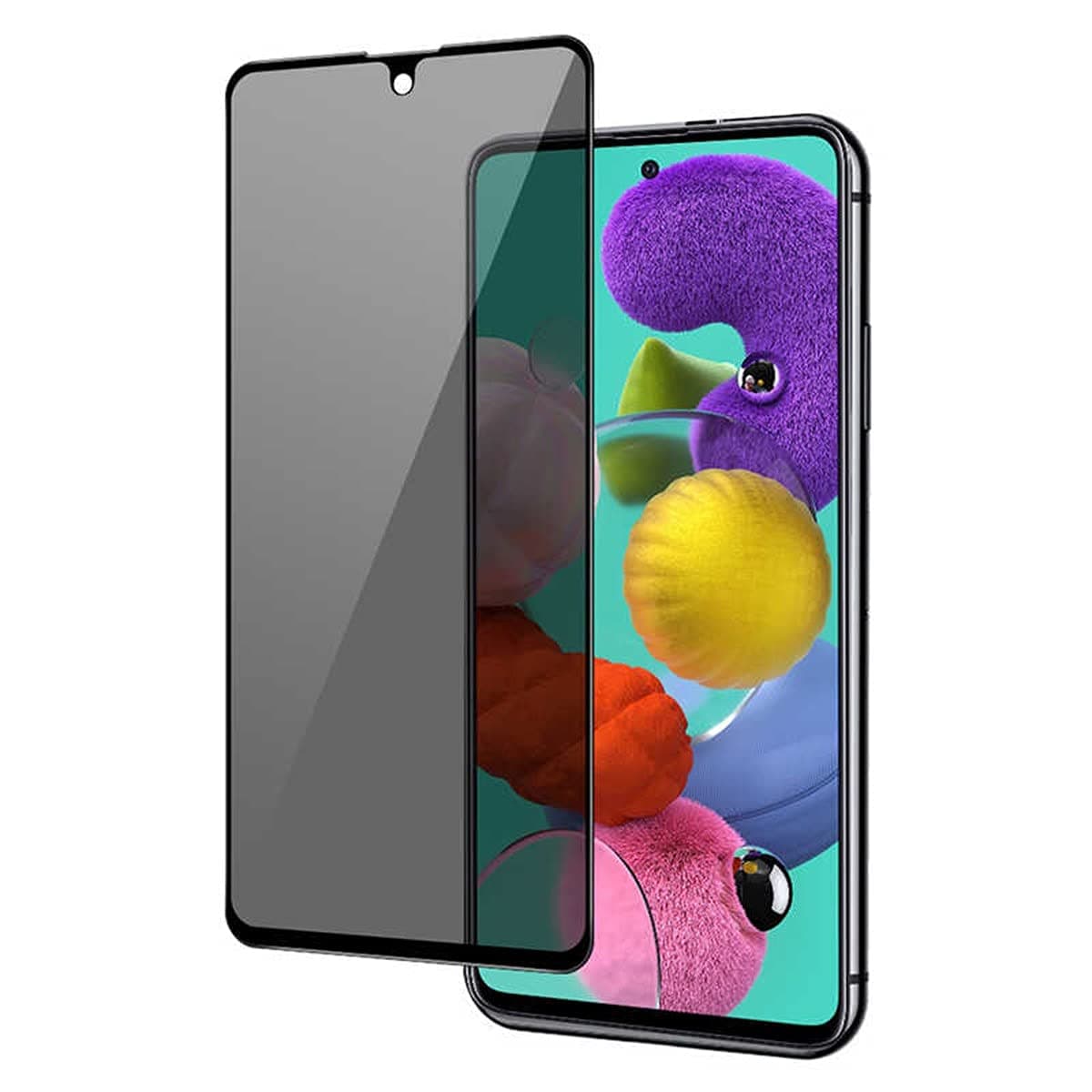 Zore 37842 Galaxy A71 New 5D Privacy Temperli Ekran Koruyucu