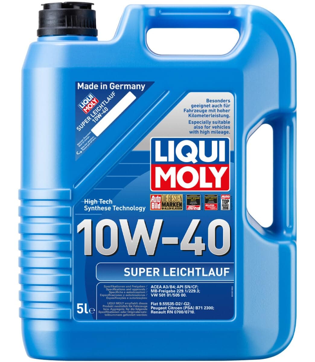 Liqui Moly Super Leichtlauf 10W-40 5 lt Motor Yağı