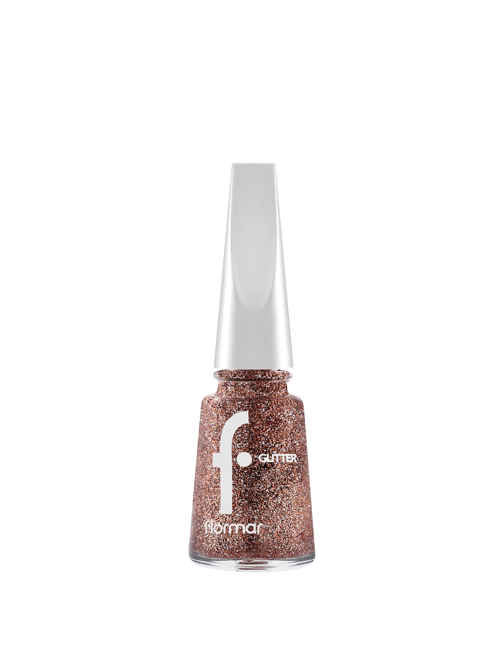 Glitter Yarı Transparan & Parlak Bitişli Simli Oje