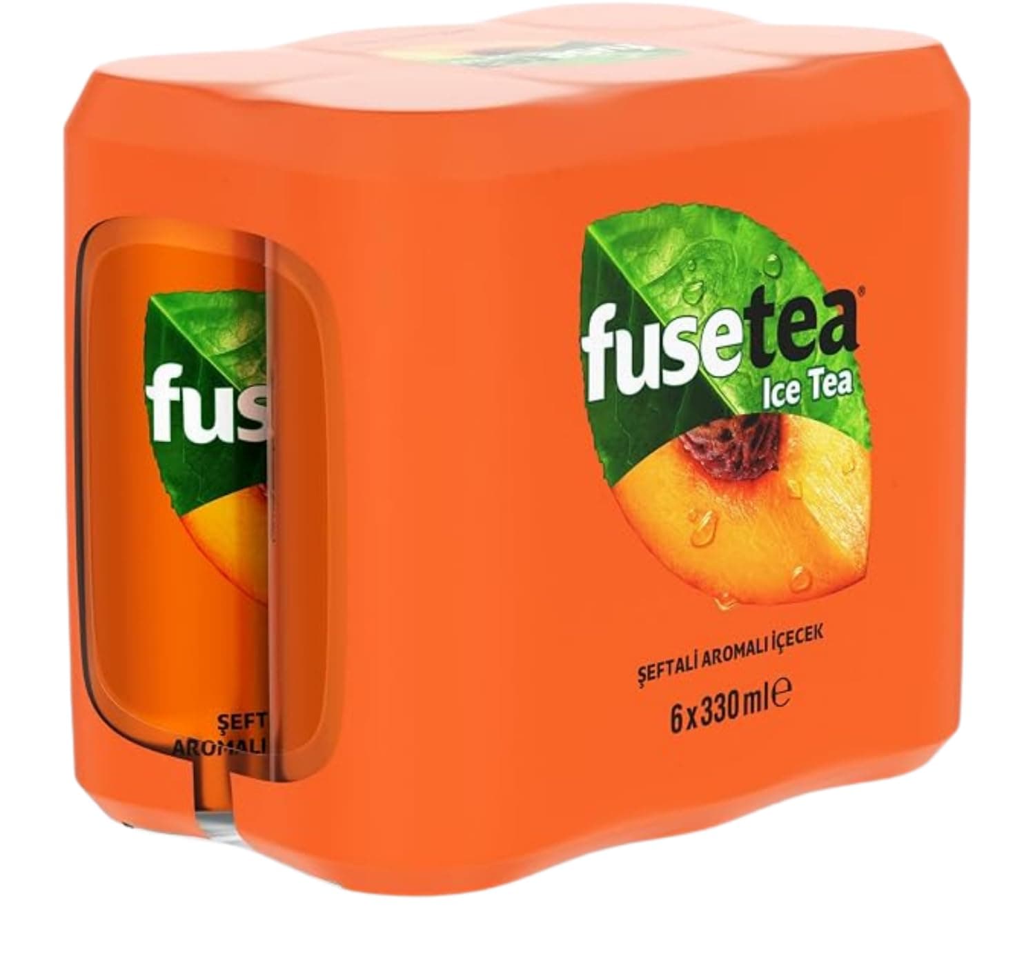 Fusetea Şeftali Aromalı Soğuk Çay Kutu 6x330 ml