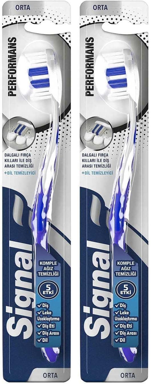 Signal Performans Diş Fırçası, Asorti 2li paket