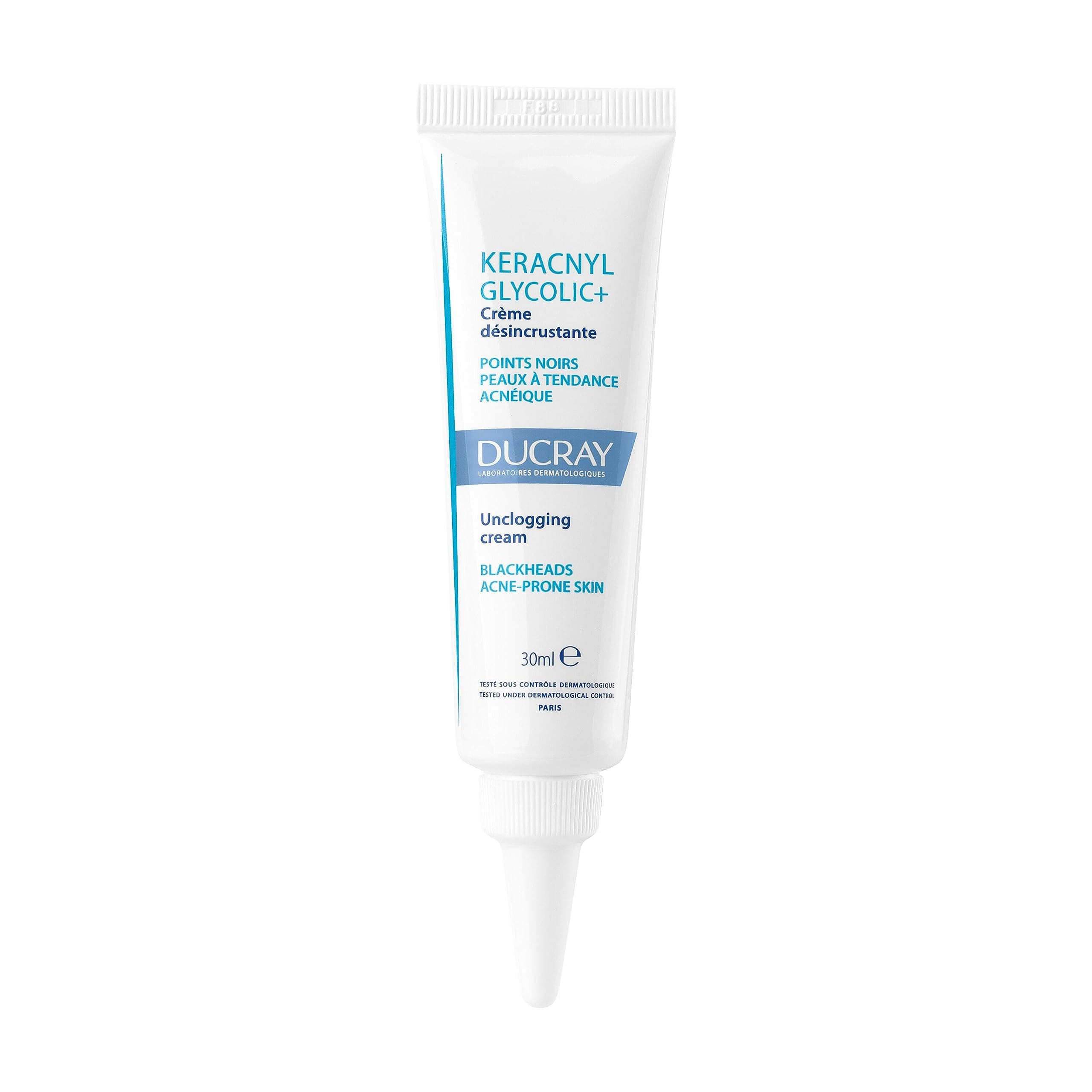Ducray Keracnyl Glycolic+ Glikolik Asit İçeren Parlama ve Siyah Nokta Karşıtı Bakım Kremi 30 ml